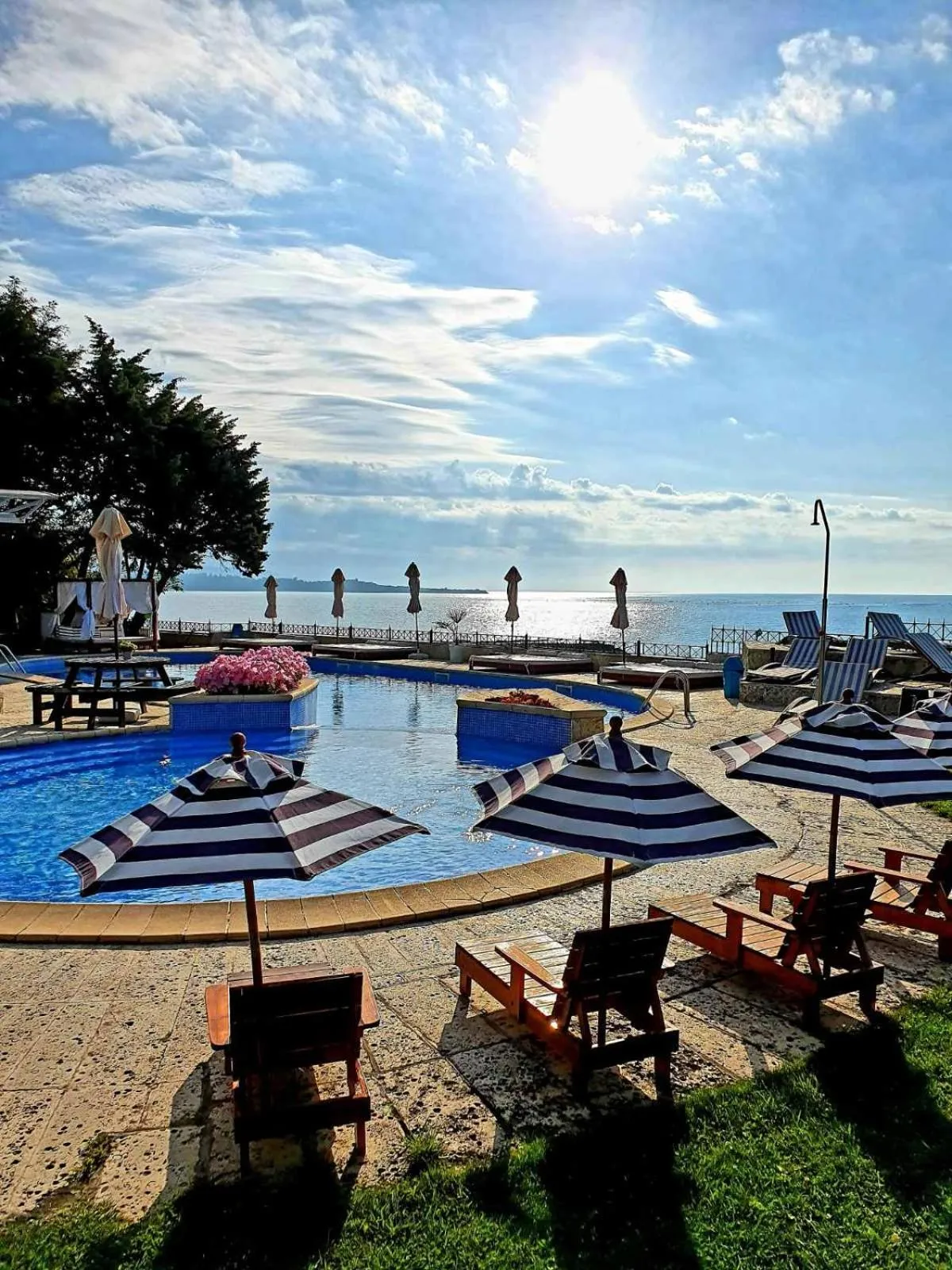 Patio in Peter Hotel