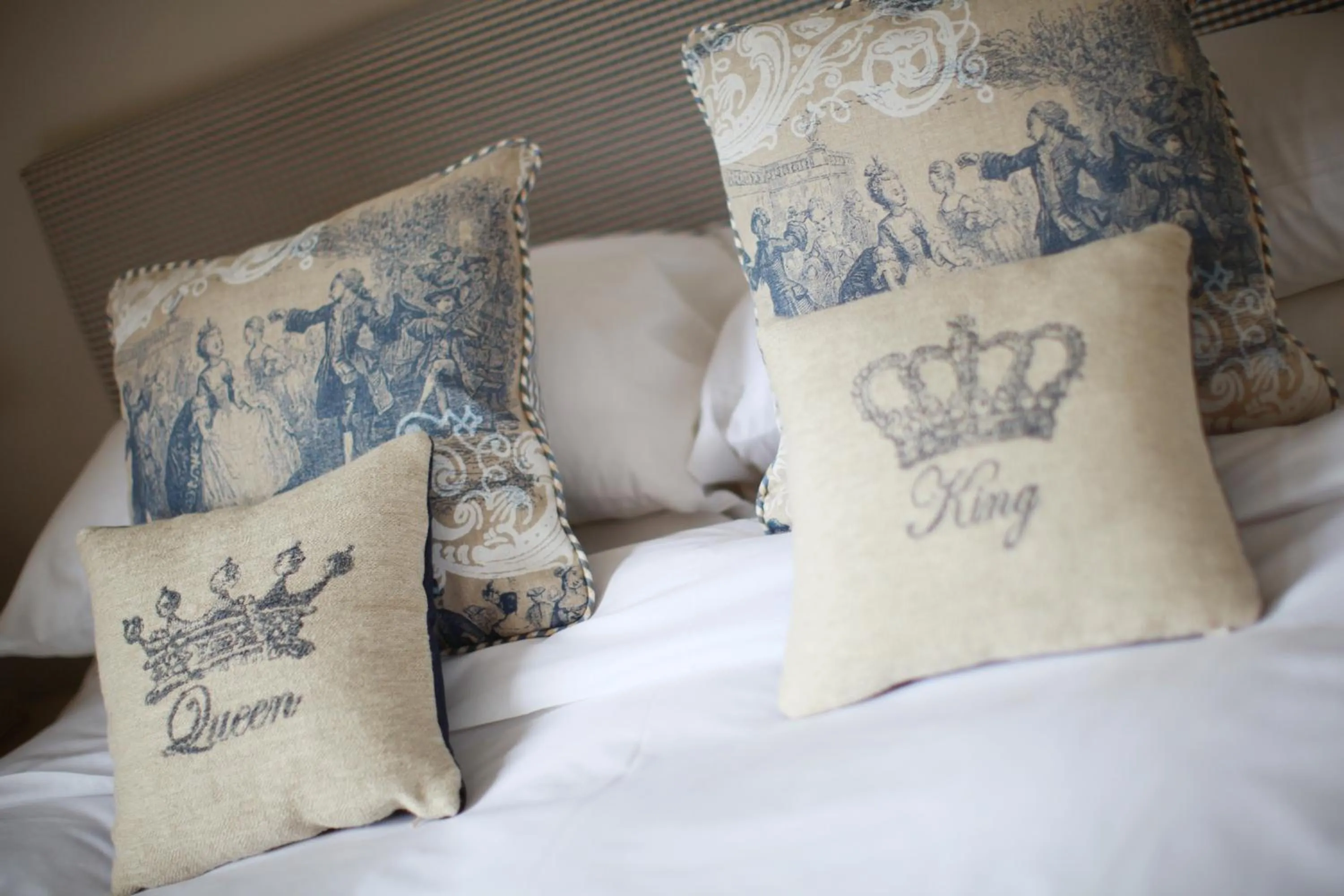 Decorative detail, Bed in Brindleys