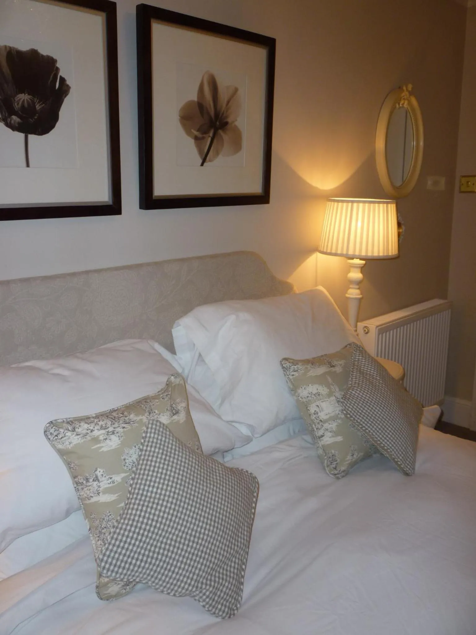 Decorative detail, Bed in Brindleys