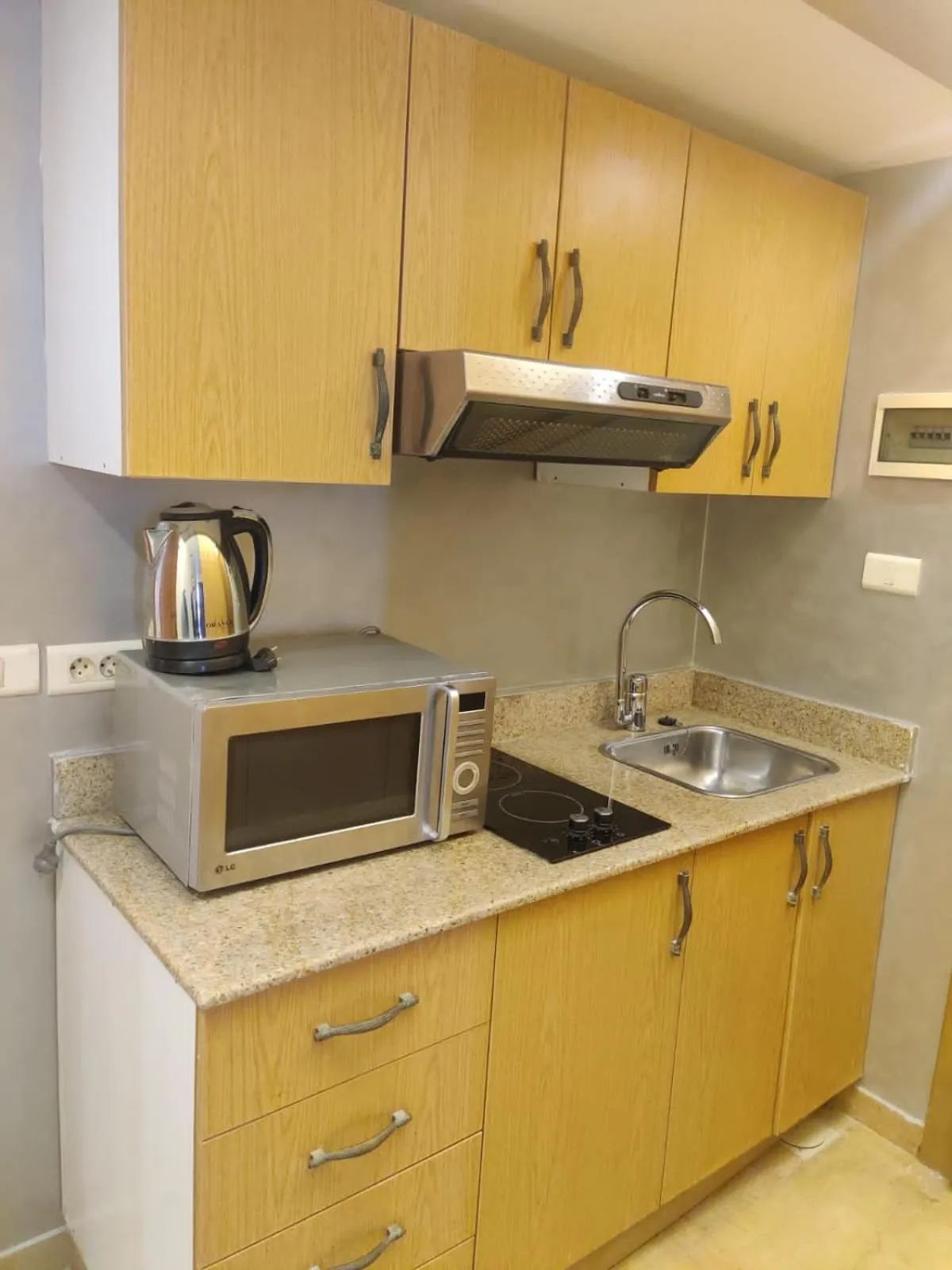 Kitchen or kitchenette in Bliss 3000 Furnished Studios
