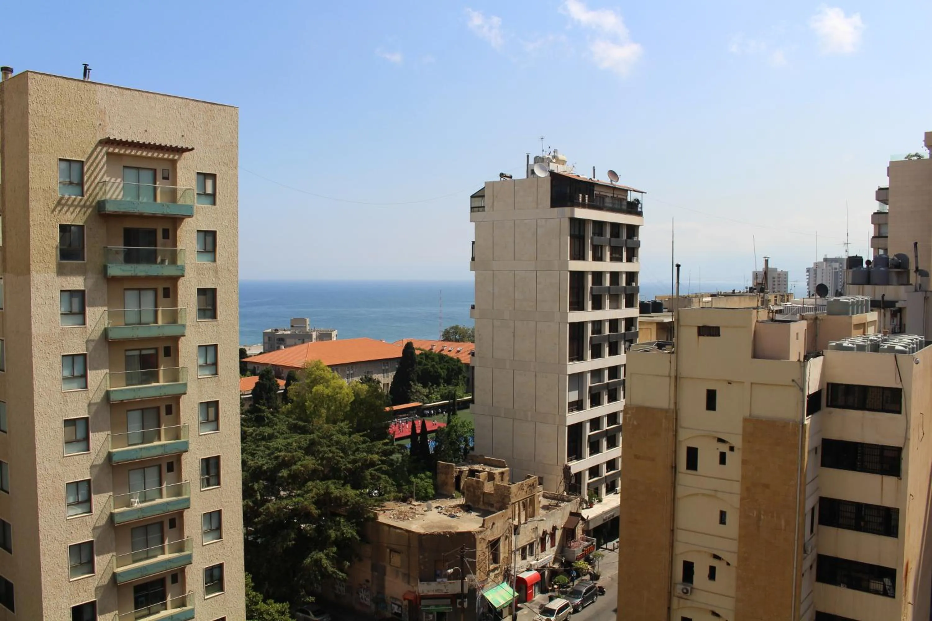 Sea view in Bliss 3000 Furnished Studios