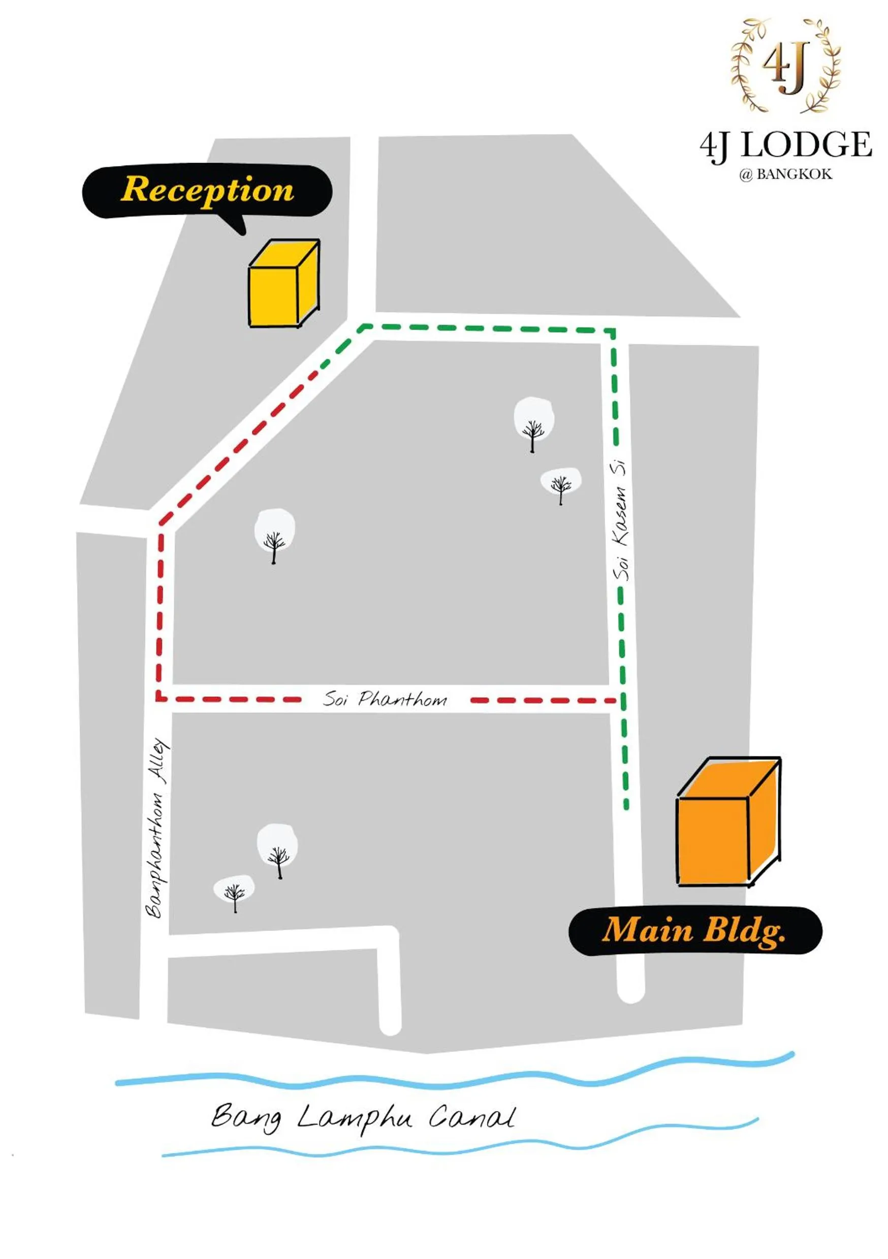 Nearby landmark in 4J Lodge