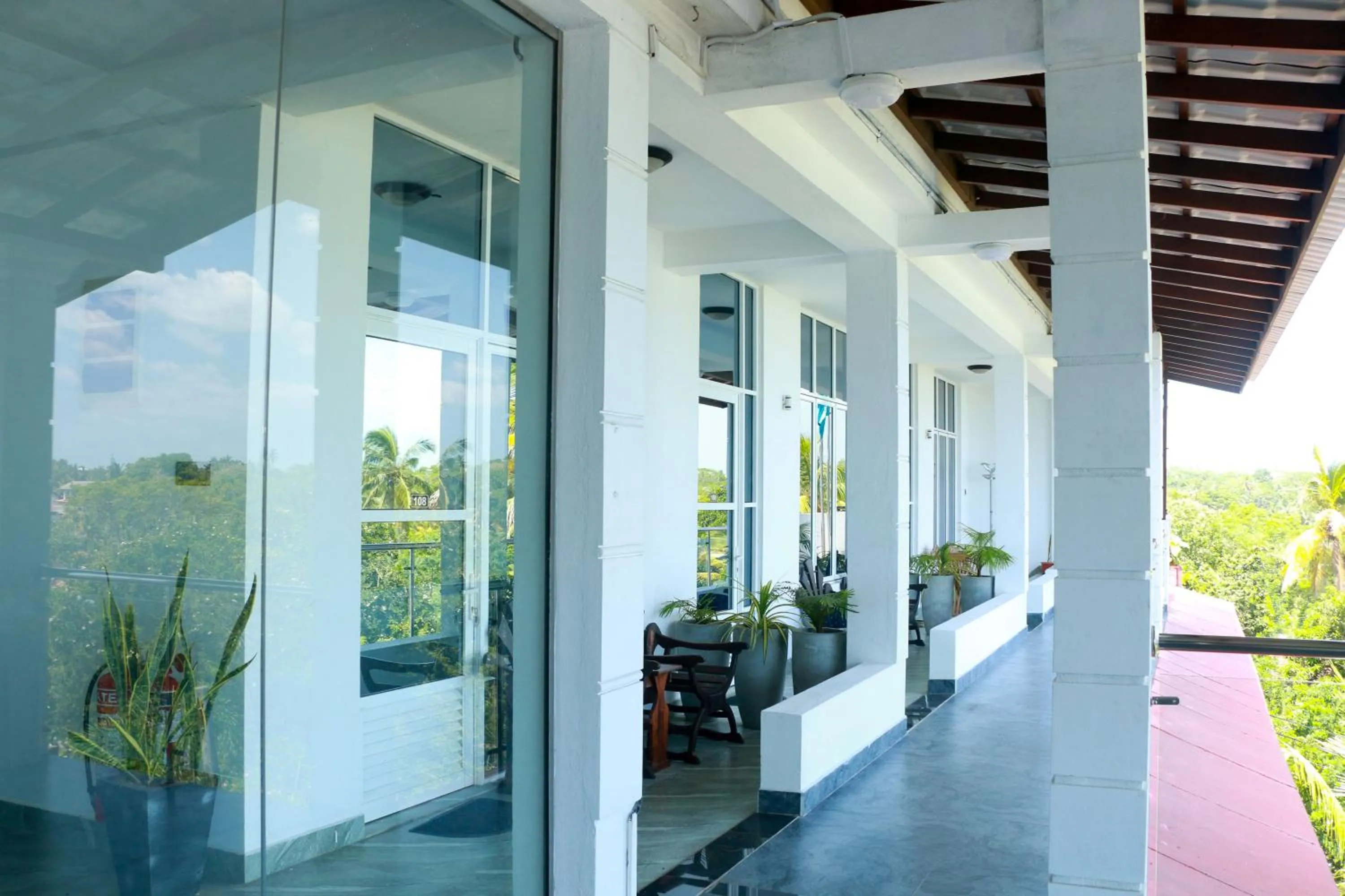 Balcony/Terrace in Queens Beach Hotel
