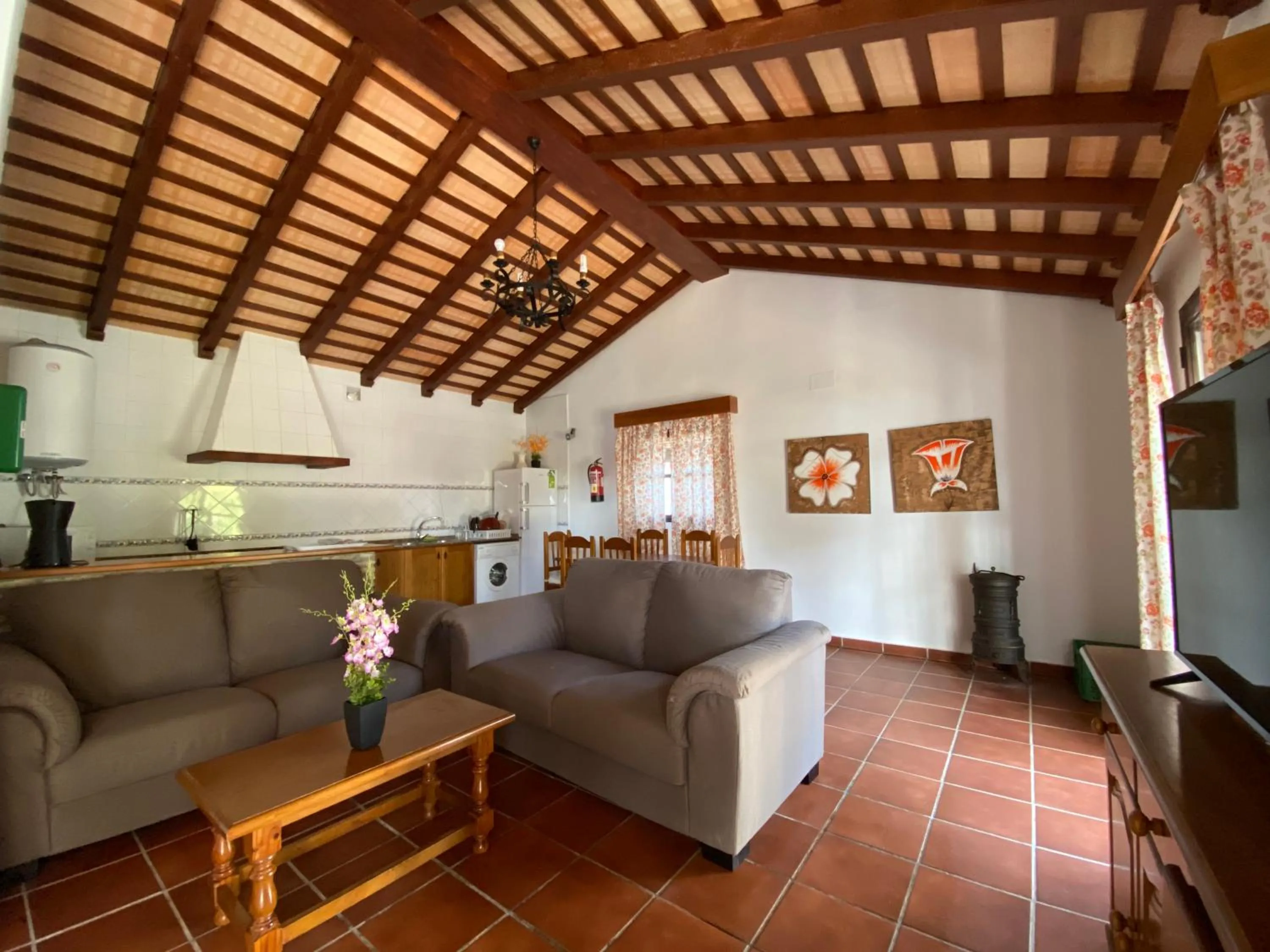 Living room in Vivienda Rural Atlántico Sur & Familias