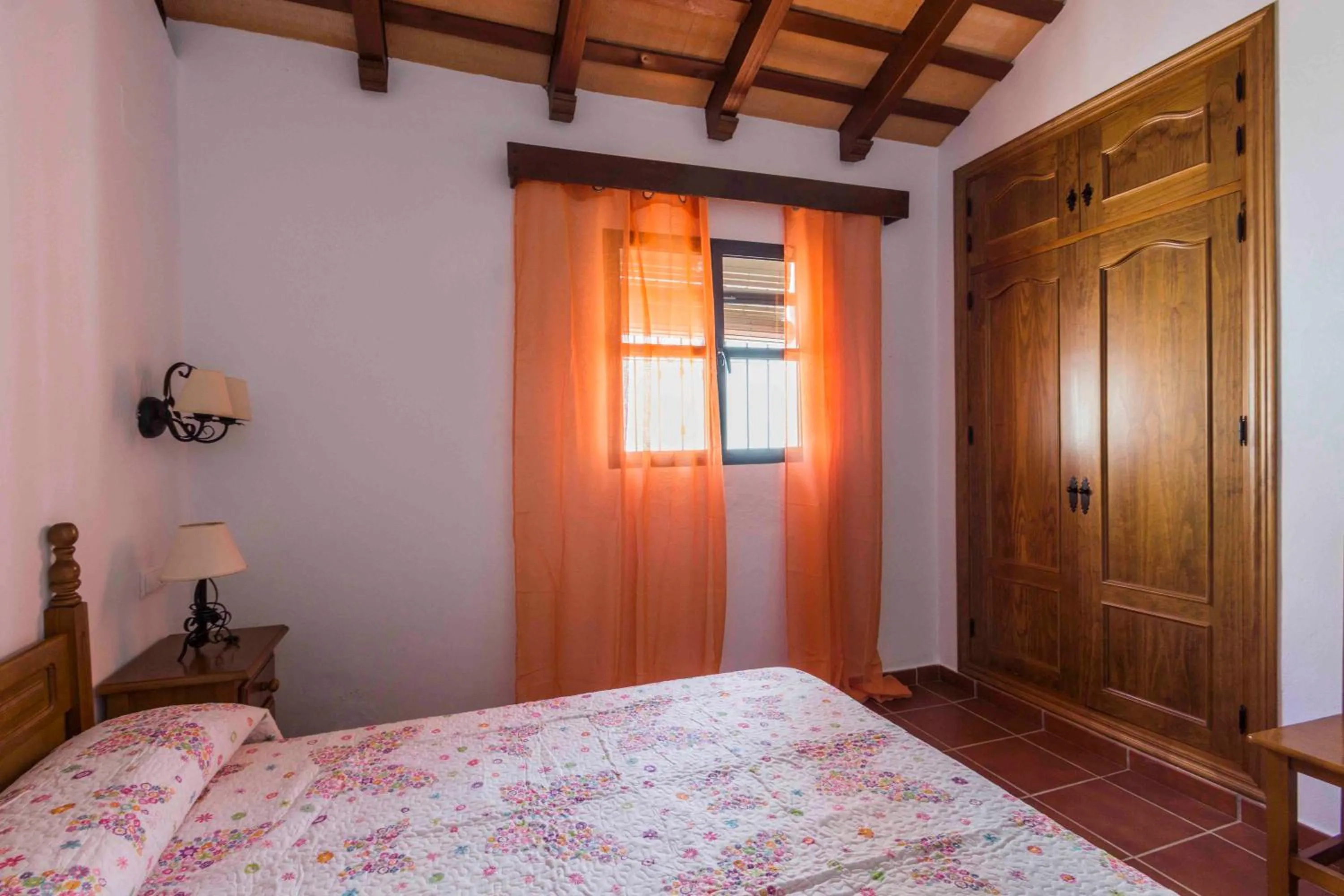 Bed in Vivienda Rural Atlántico Sur & Familias