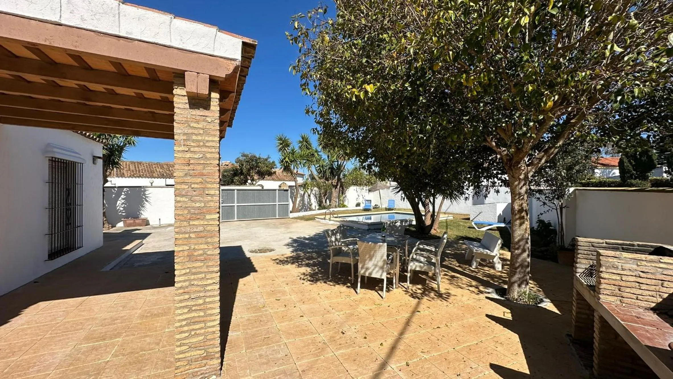 Patio in Vivienda Rural Atlántico Sur & Familias