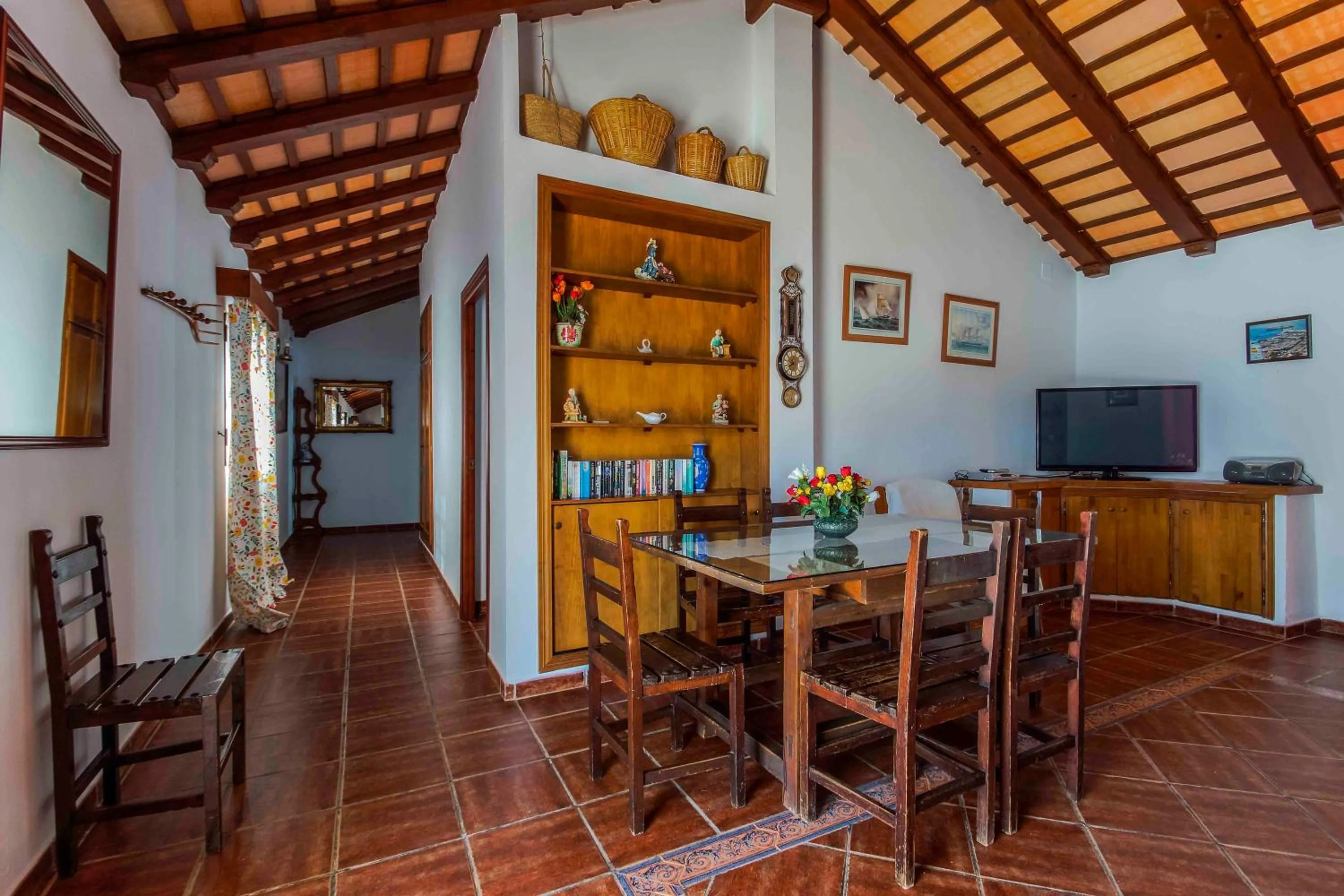 Living room in Vivienda Rural Atlántico Sur & Familias