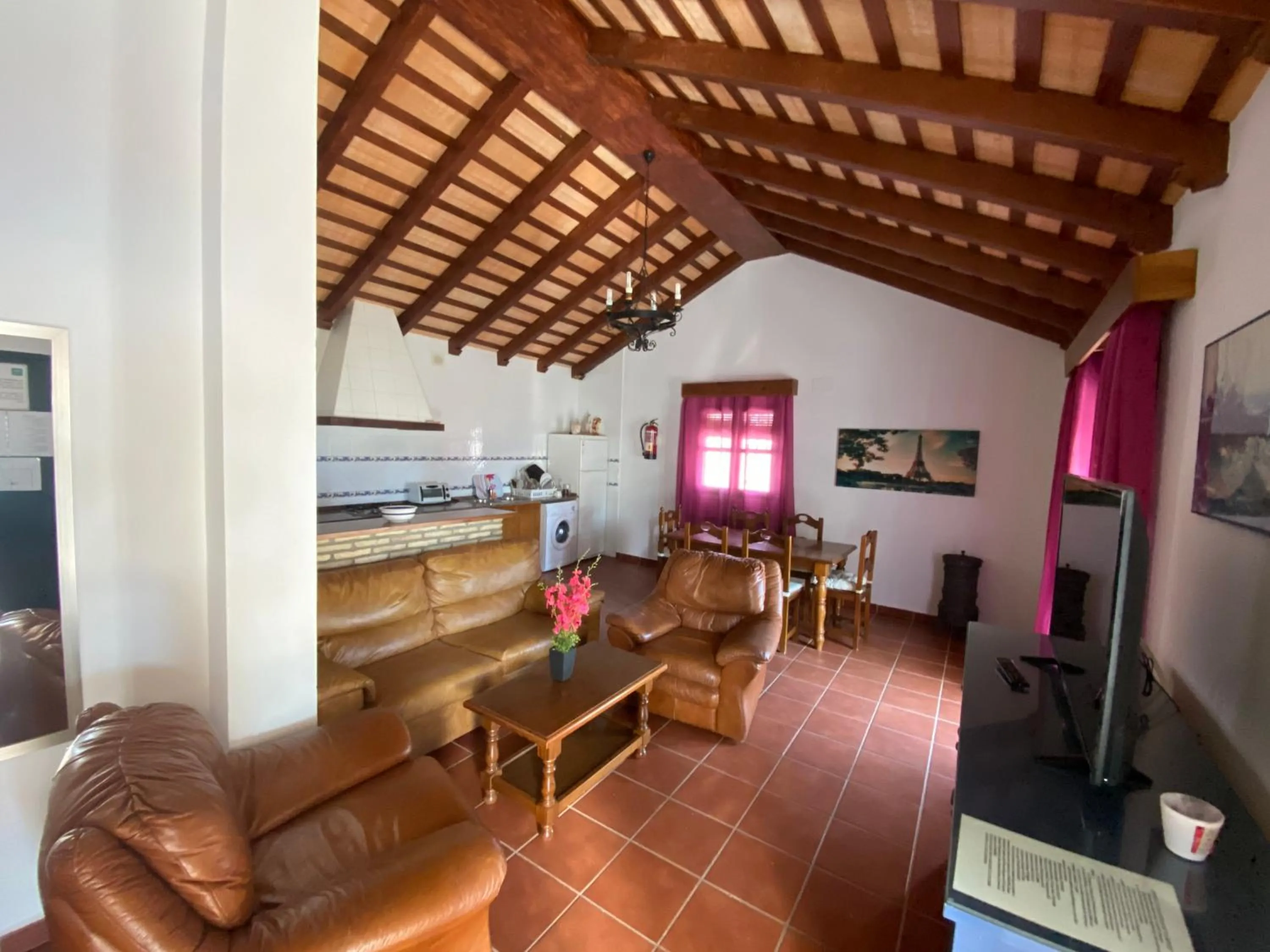 Seating area in Vivienda Rural Atlántico Sur & Familias