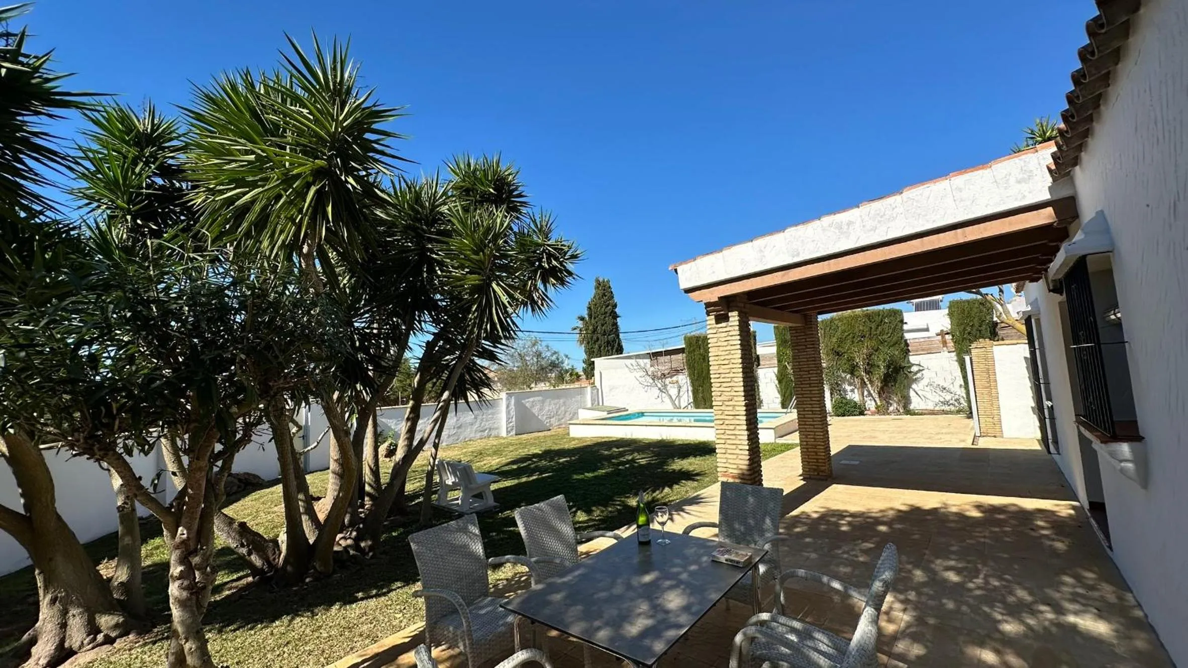 Garden in Vivienda Rural Atlántico Sur & Familias