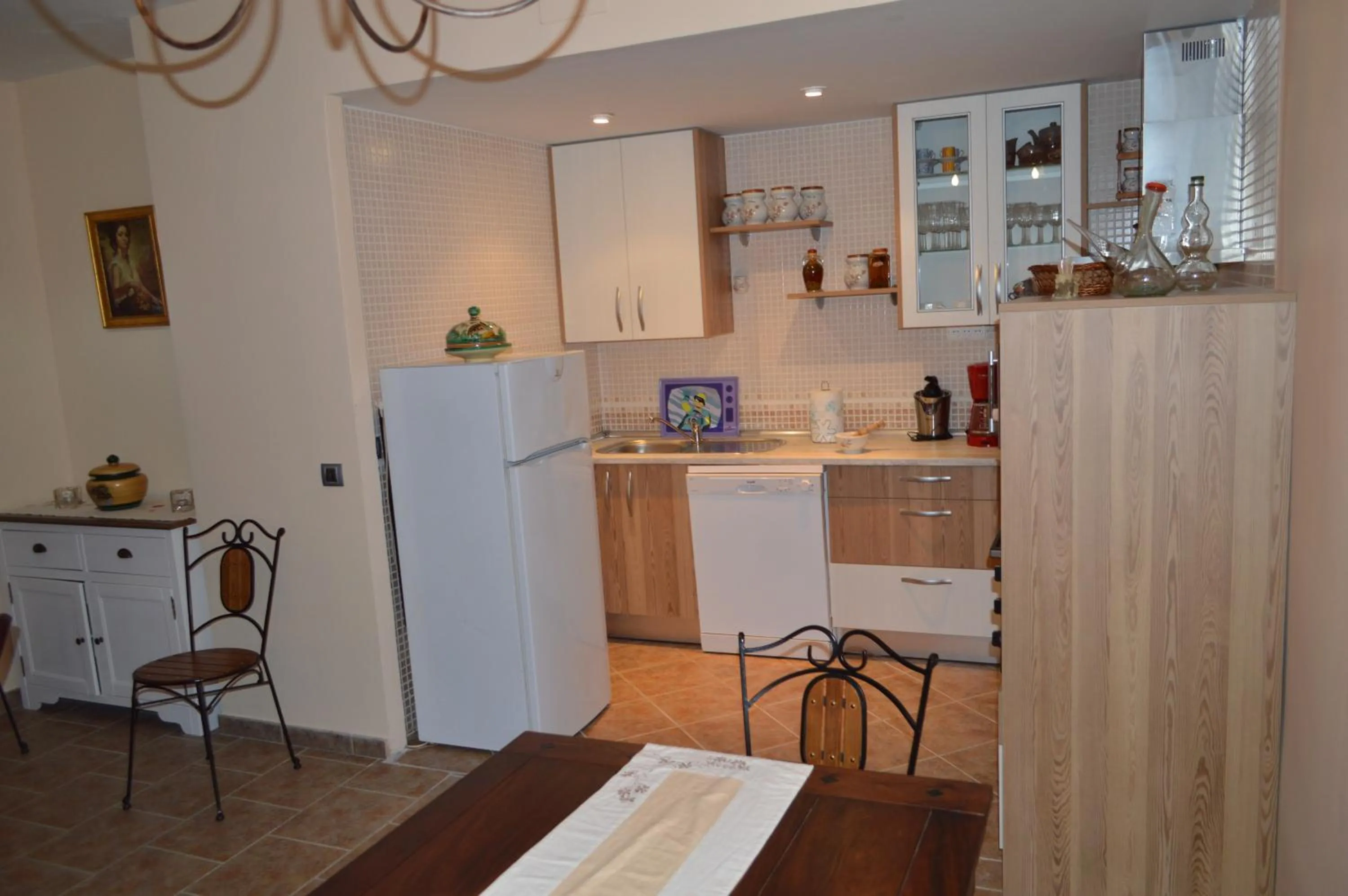Kitchen or kitchenette in Posada La Reja