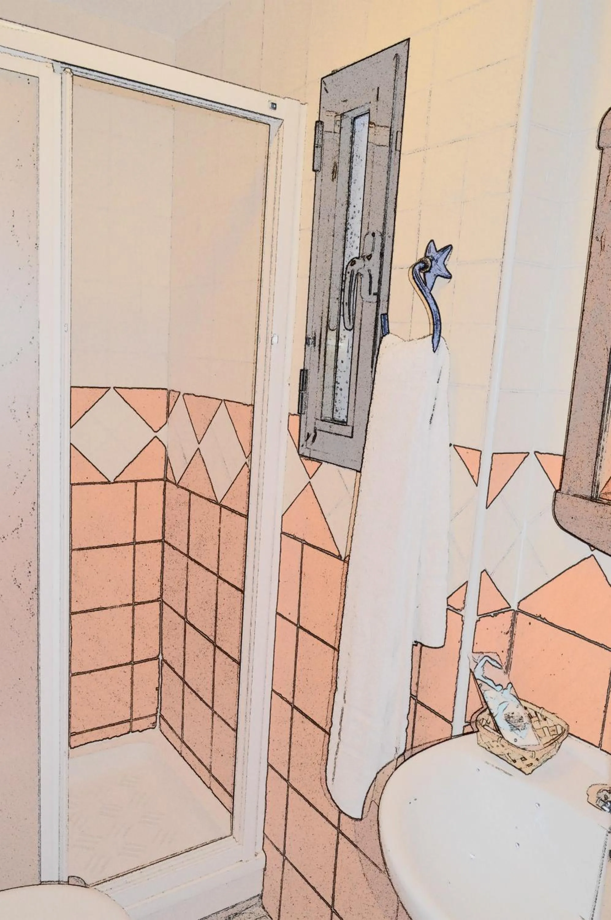 Shower in Posada La Reja