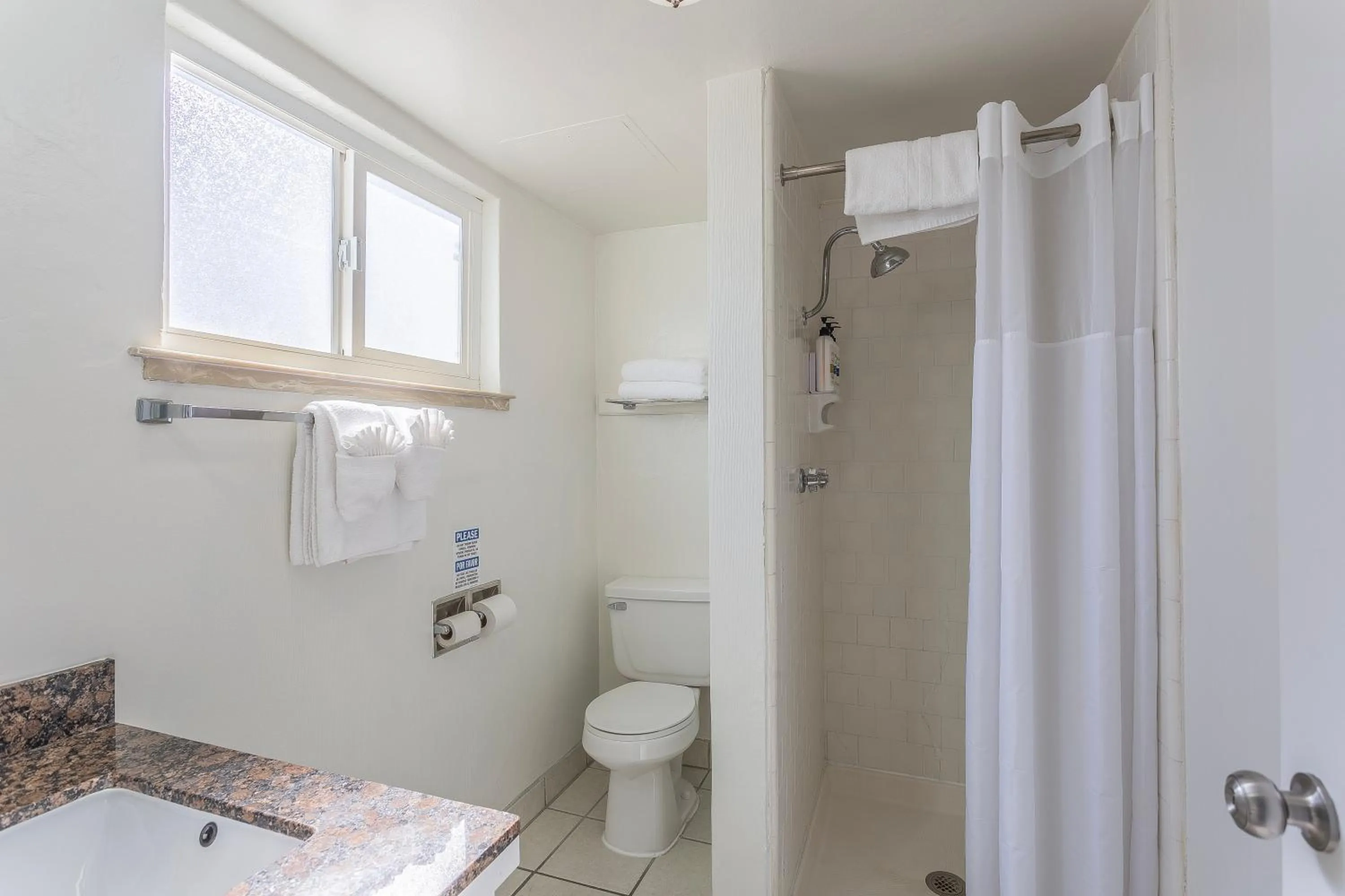 Bathroom in Coastal Breeze Inn