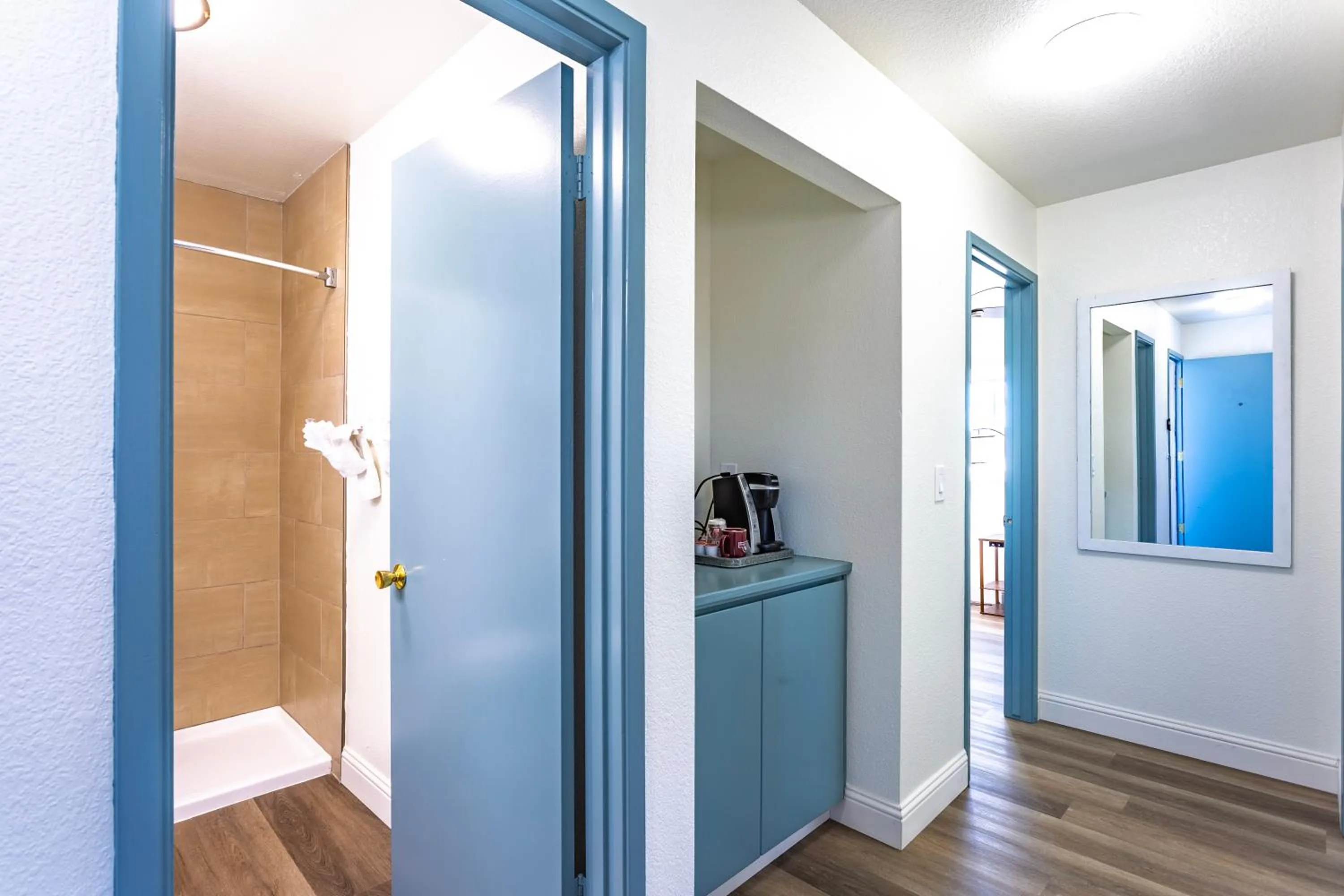 Bathroom in Coastal Breeze Inn
