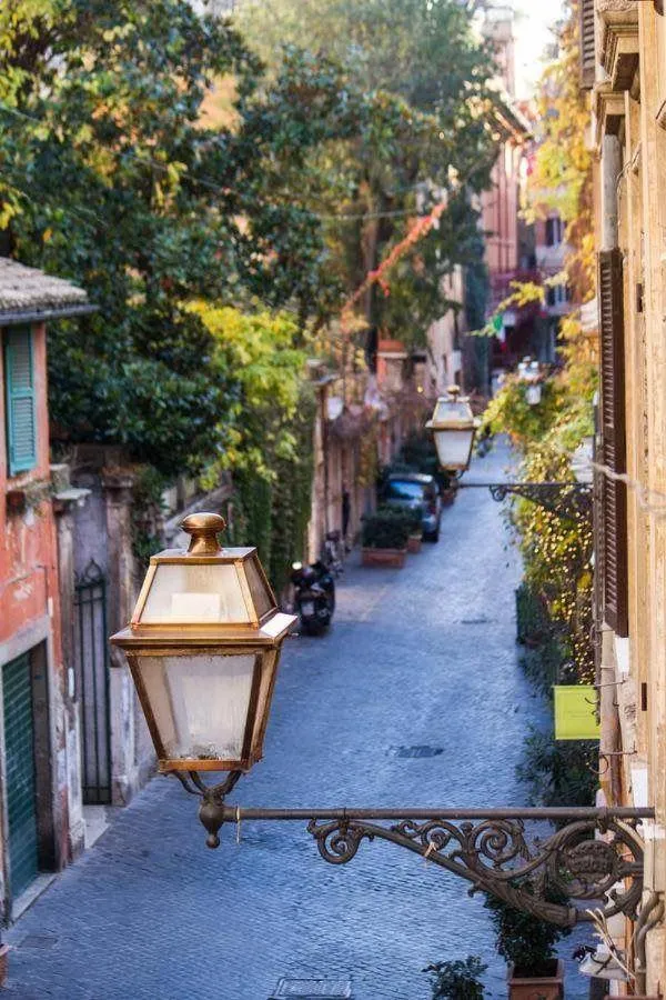 City view in Canova Rooms in Spanish Steps