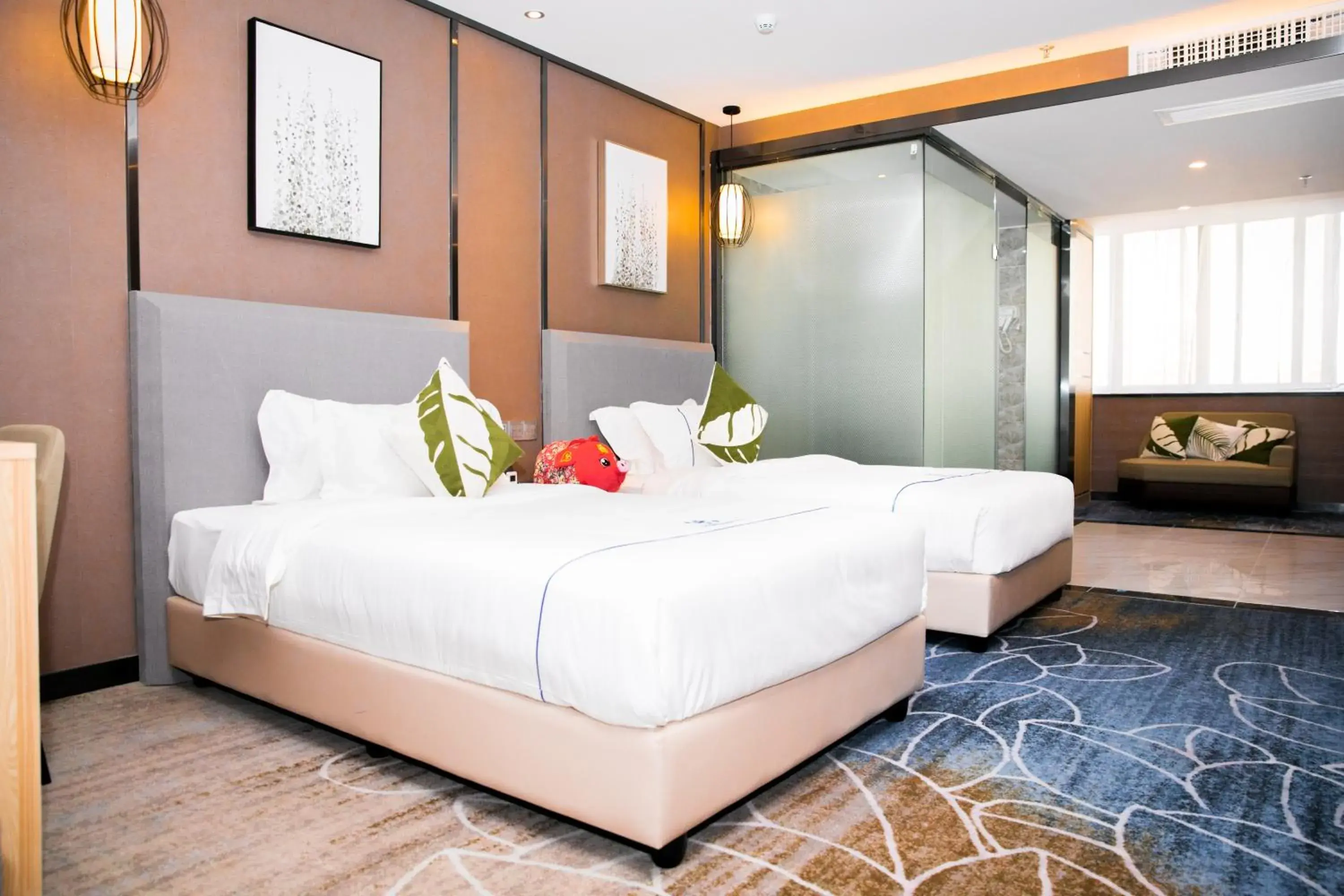 Superior Double Room in Guangzhou Homies Hotel Superior Double Room in Guangzhou Homies Hotel