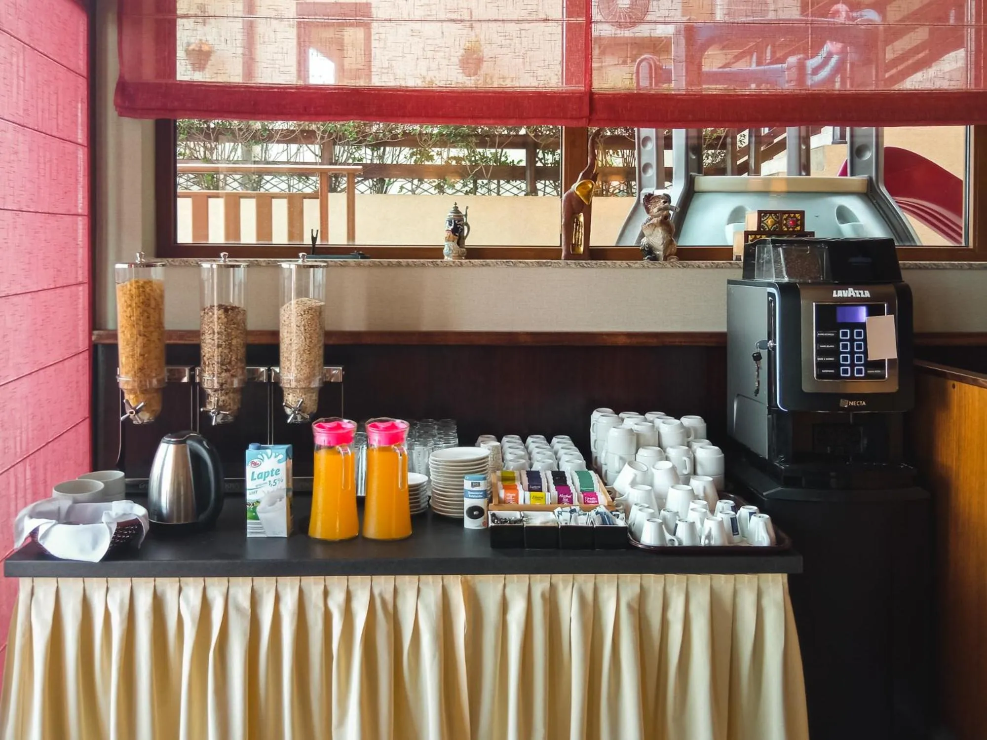 Buffet breakfast in Kalithea Family Hotel