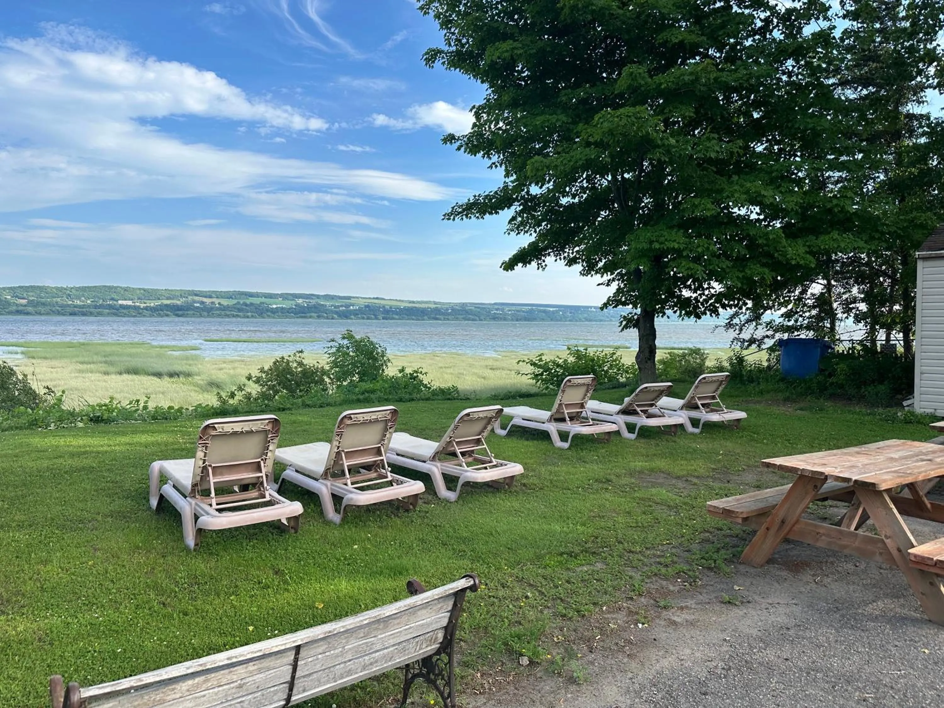 River view in Motel Deblois