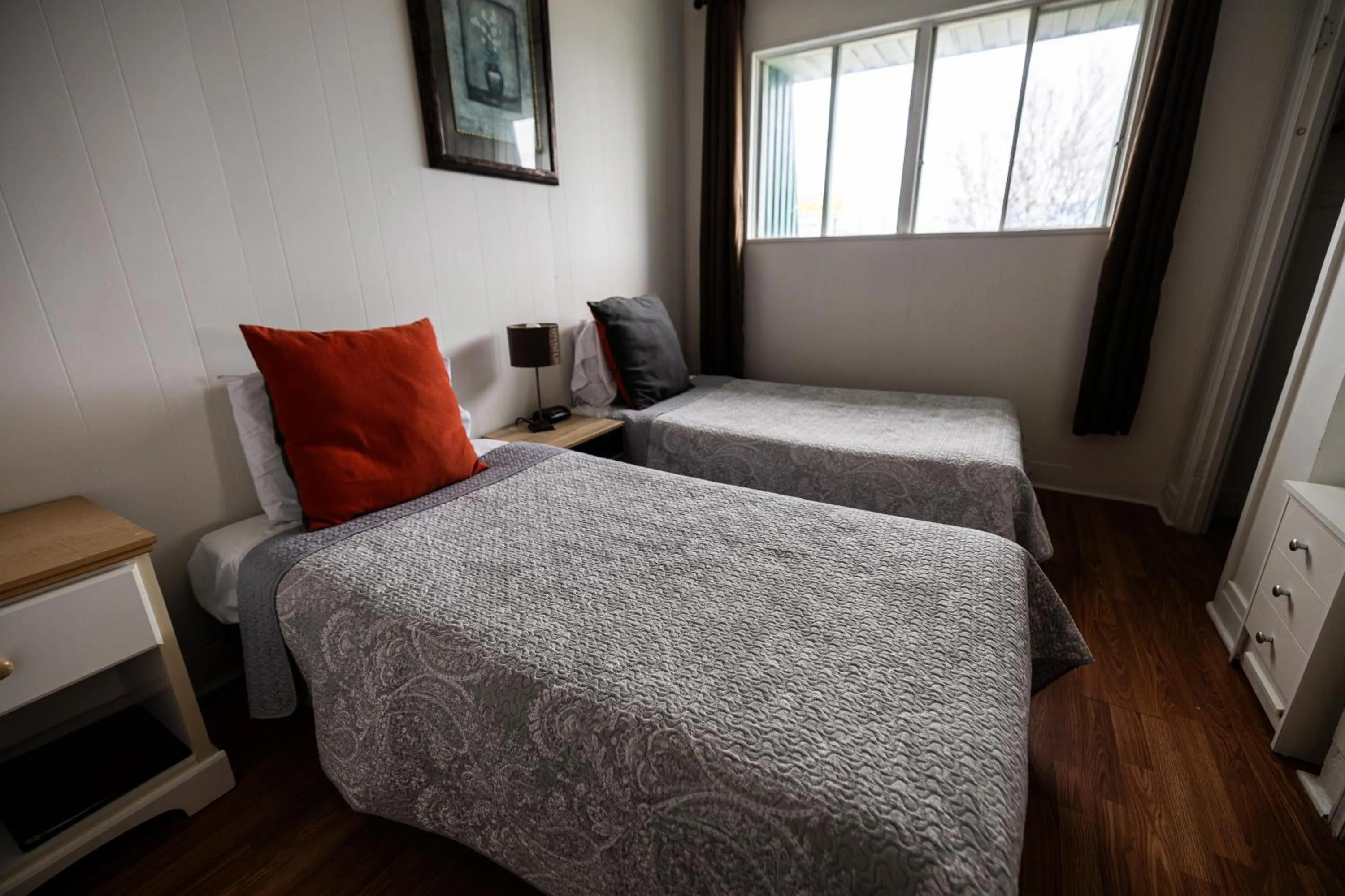 Bedroom, Bed in Motel Deblois