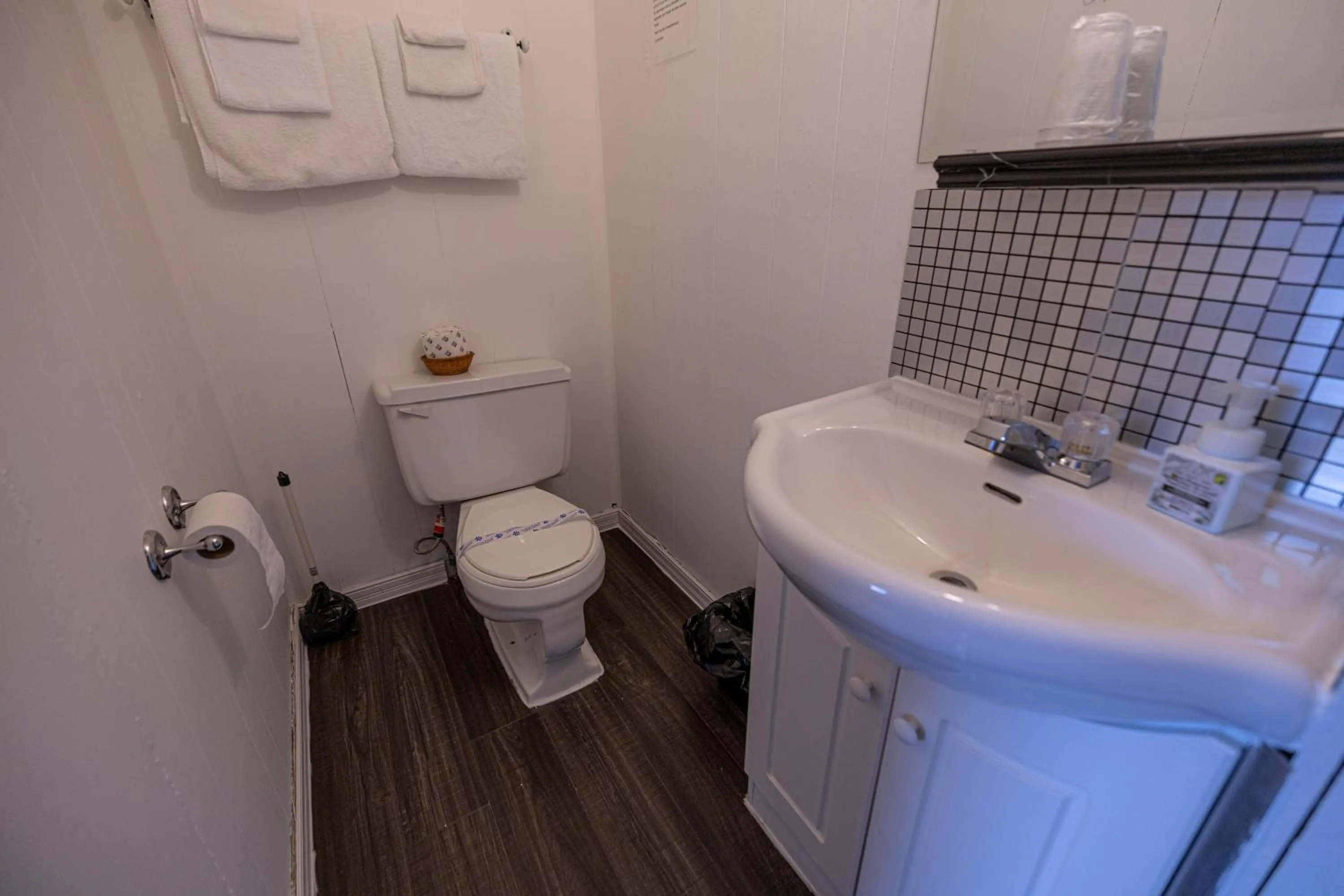 Bathroom in Motel Deblois