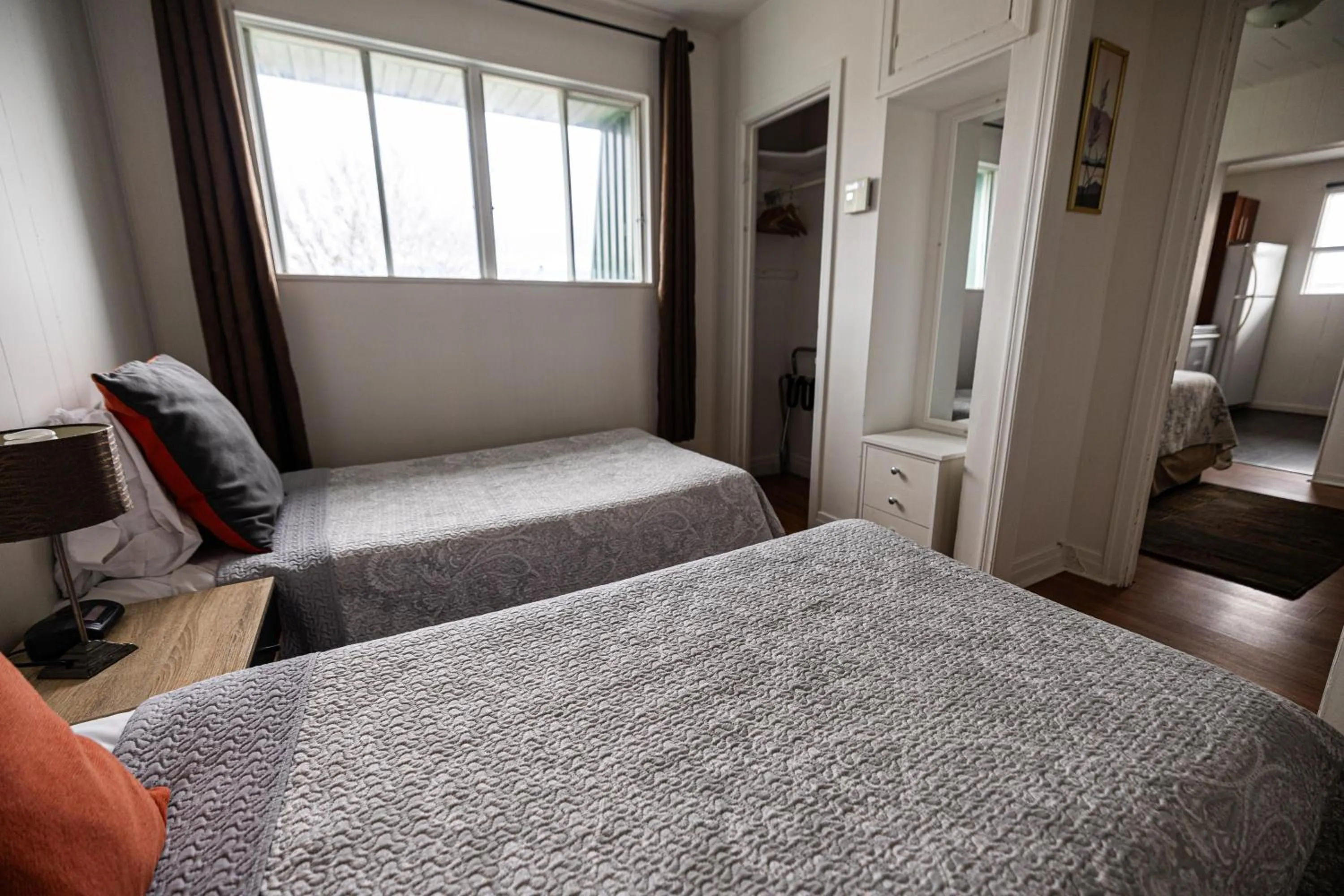 Bedroom, Bed in Motel Deblois