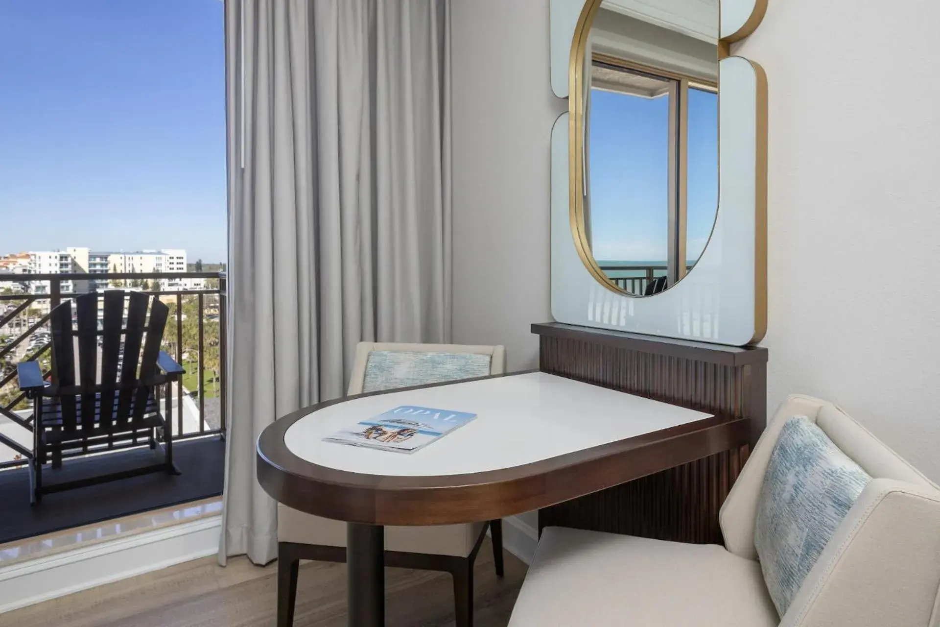 Queen Room - Partial Coastal View in Sandpearl Resort Private Beach Queen Room - Partial Coastal View in Sandpearl Resort Private Beach