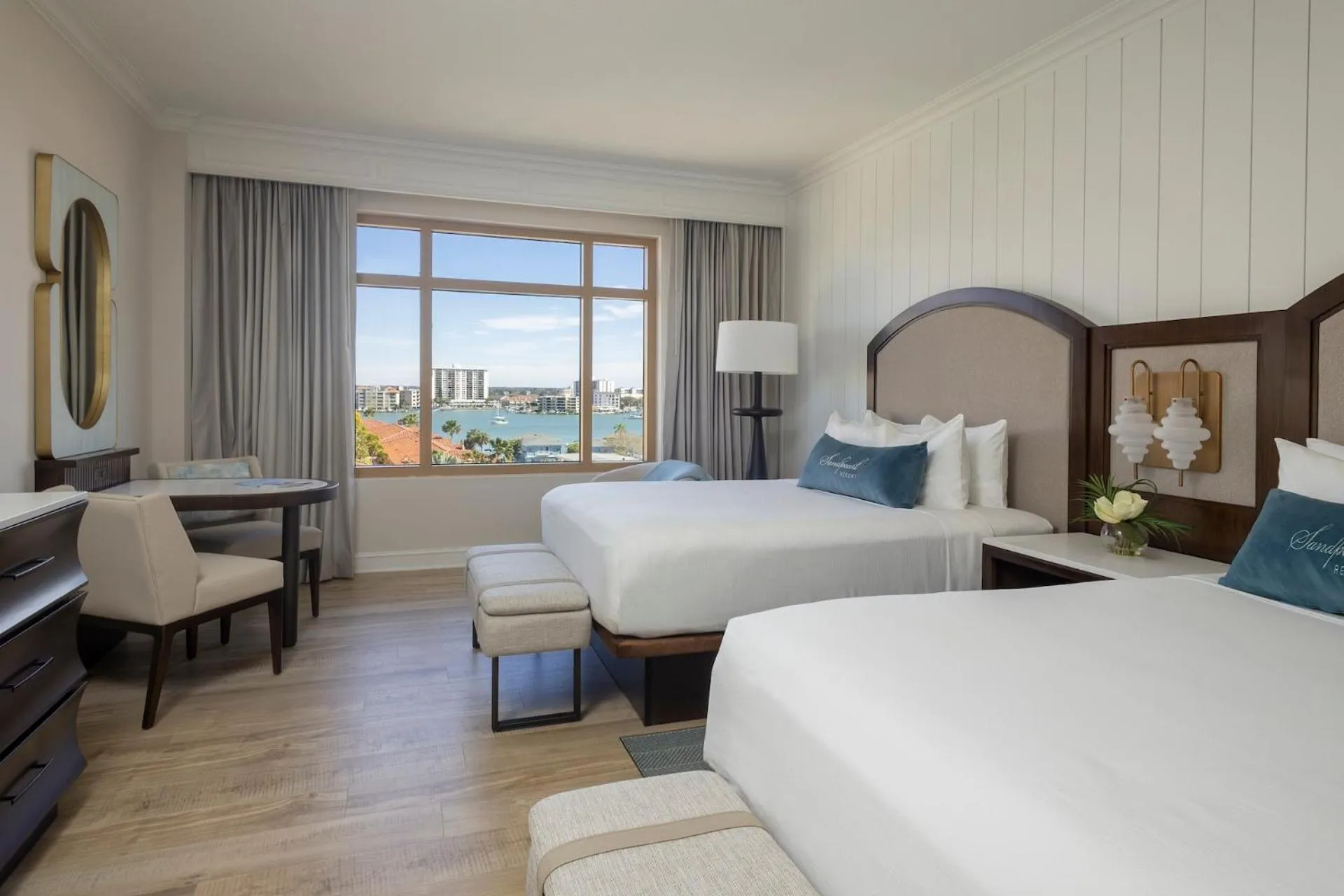 Bed in Sandpearl Resort Private Beach