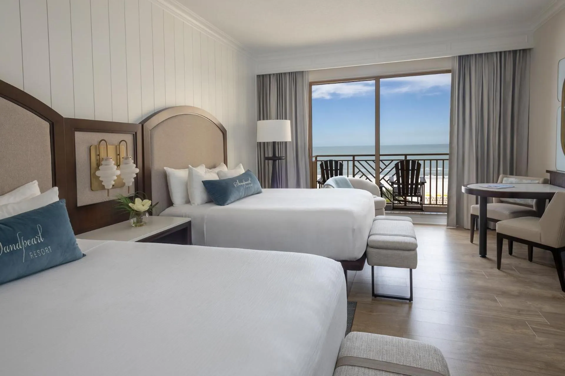 Bed in Sandpearl Resort Private Beach