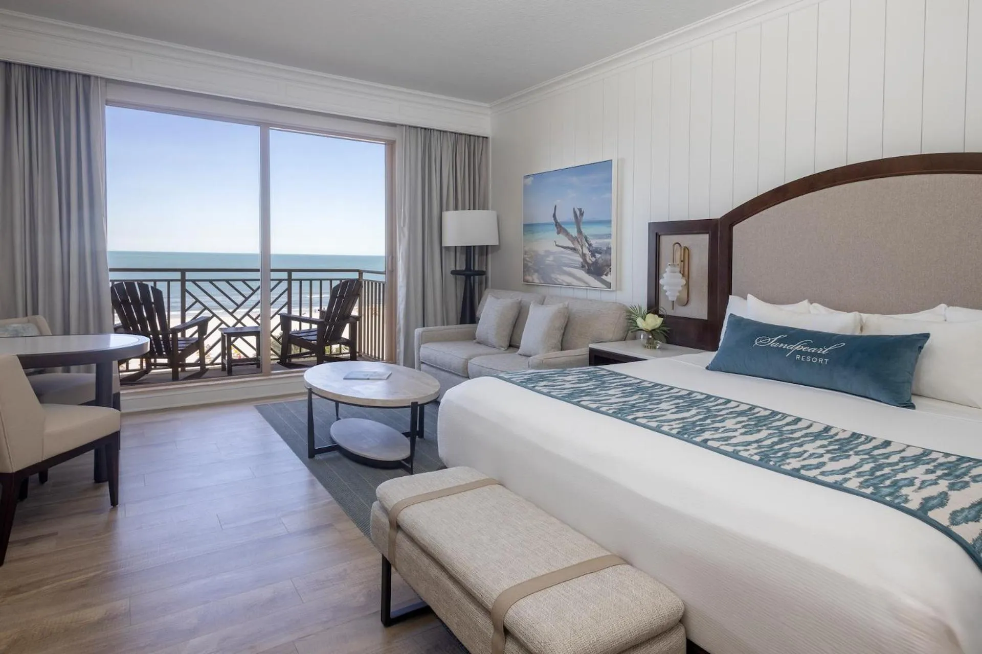 Bed in Sandpearl Resort Private Beach