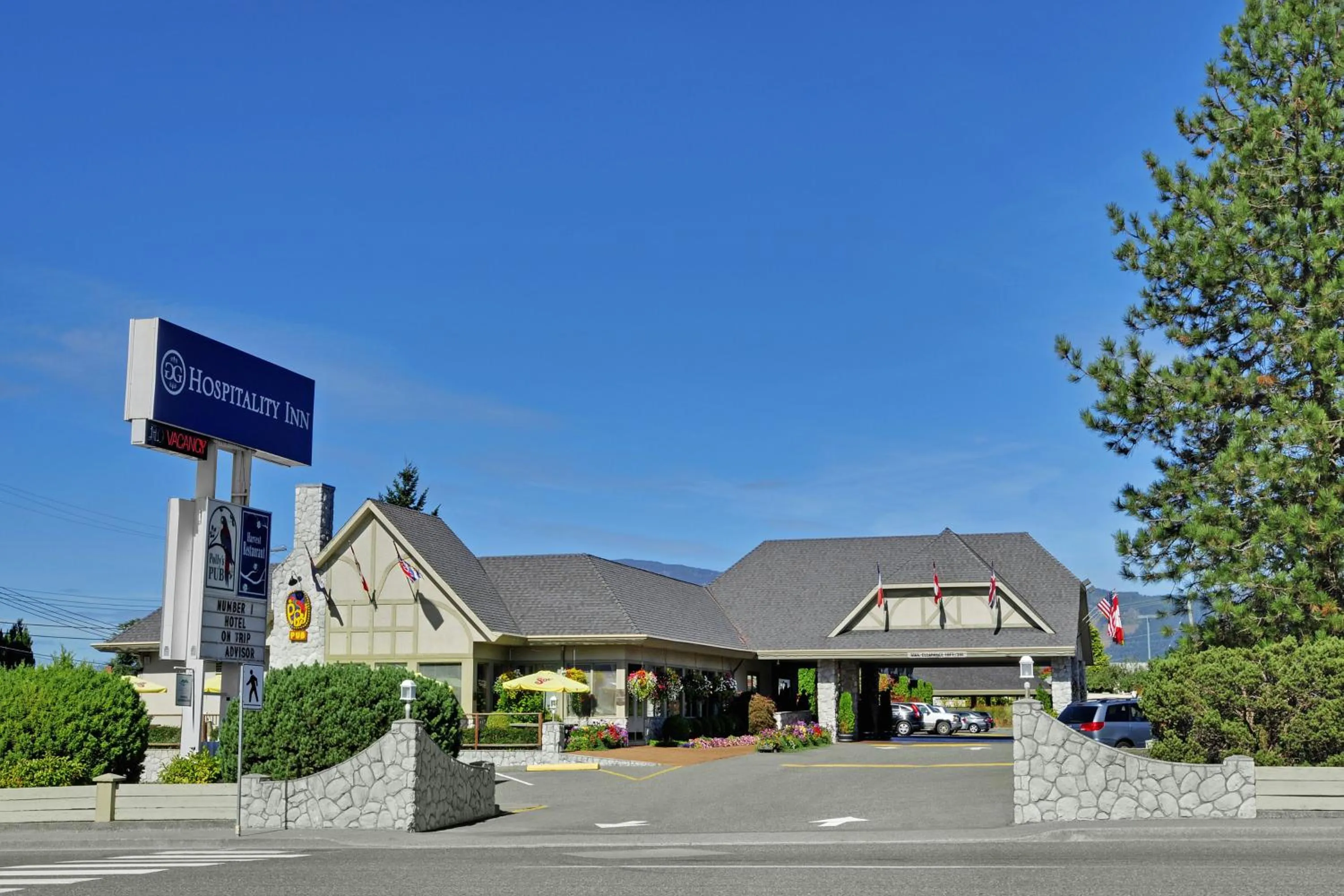 Facade/entrance in The Hospitality Inn