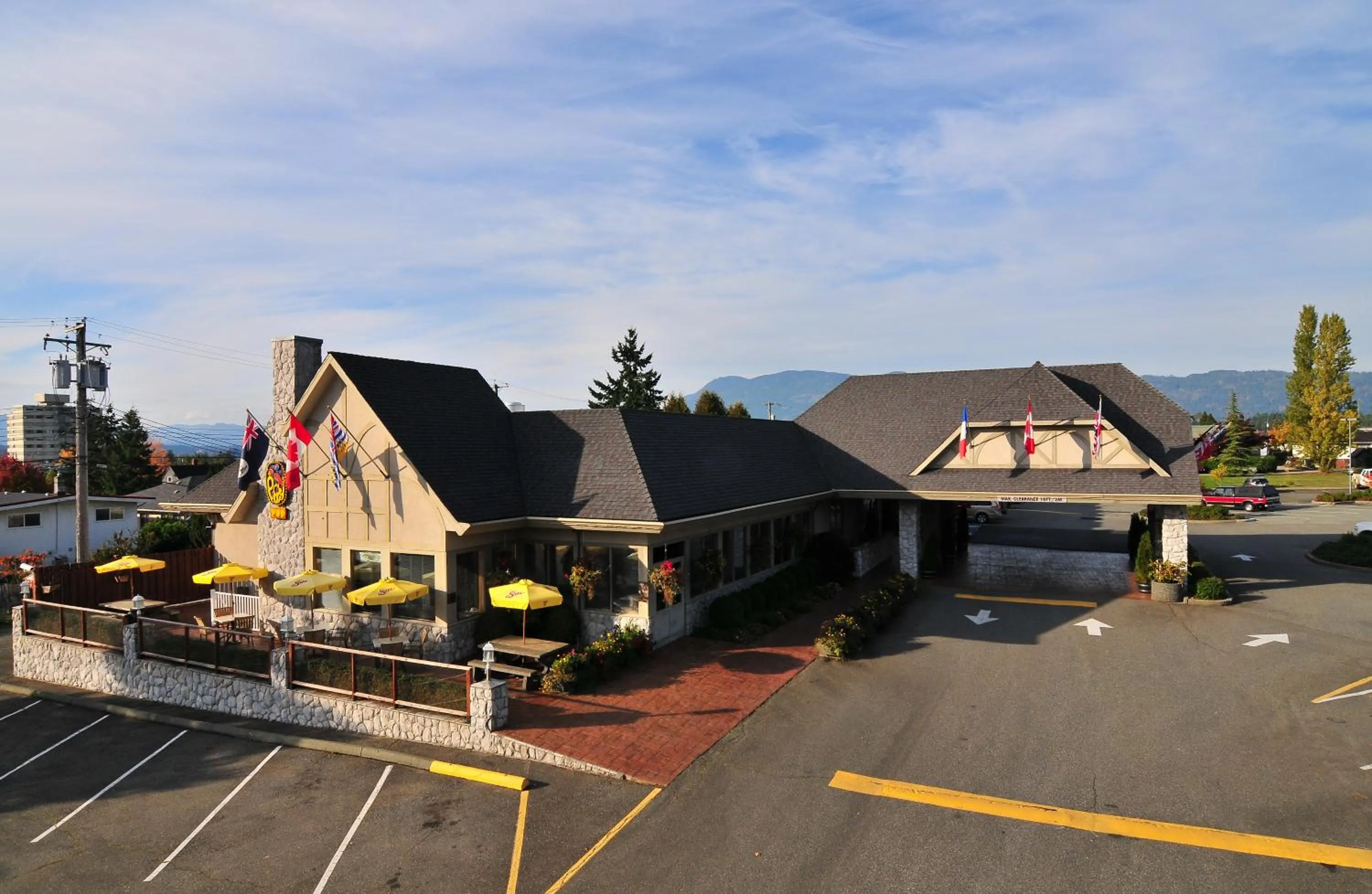 Facade/entrance in The Hospitality Inn