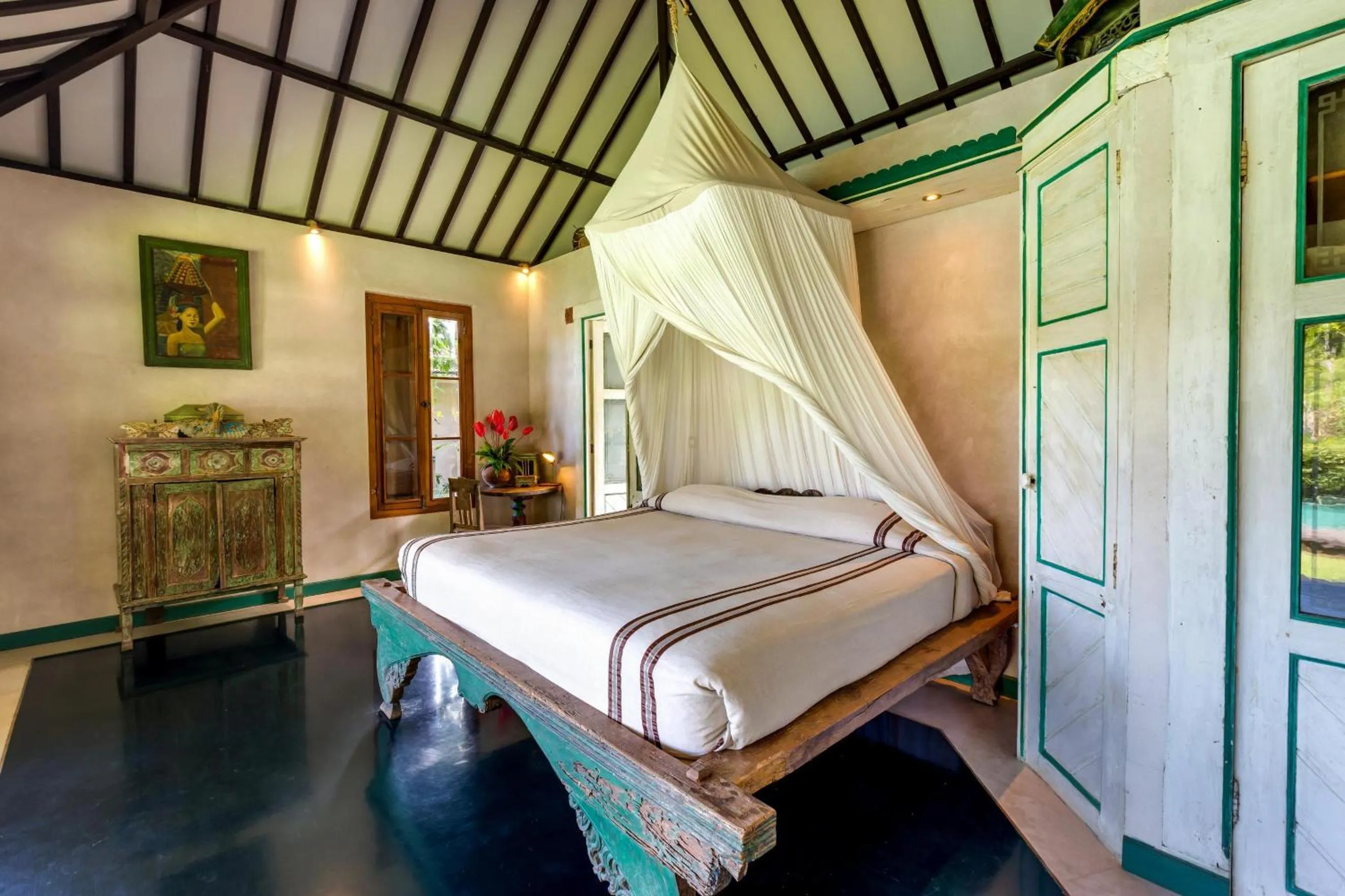 Bed in Villa Artis