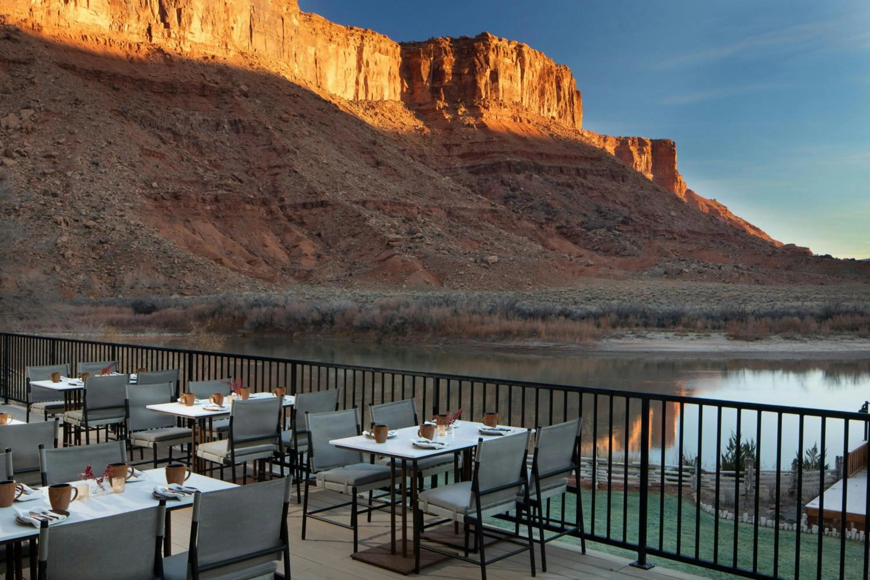 Restaurant/places to eat in Red Cliffs Lodge Moab