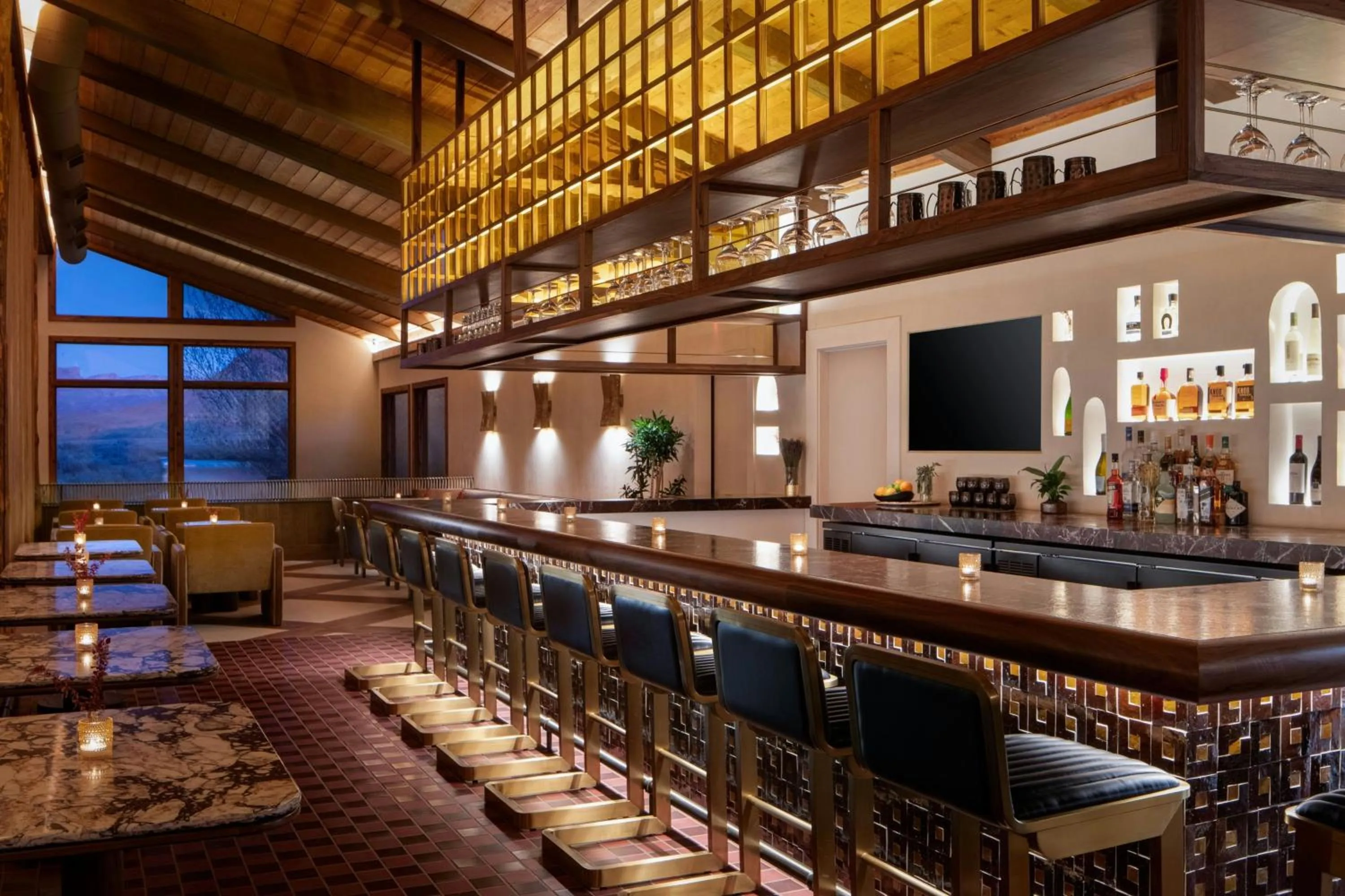 Lounge or bar in Red Cliffs Lodge Moab