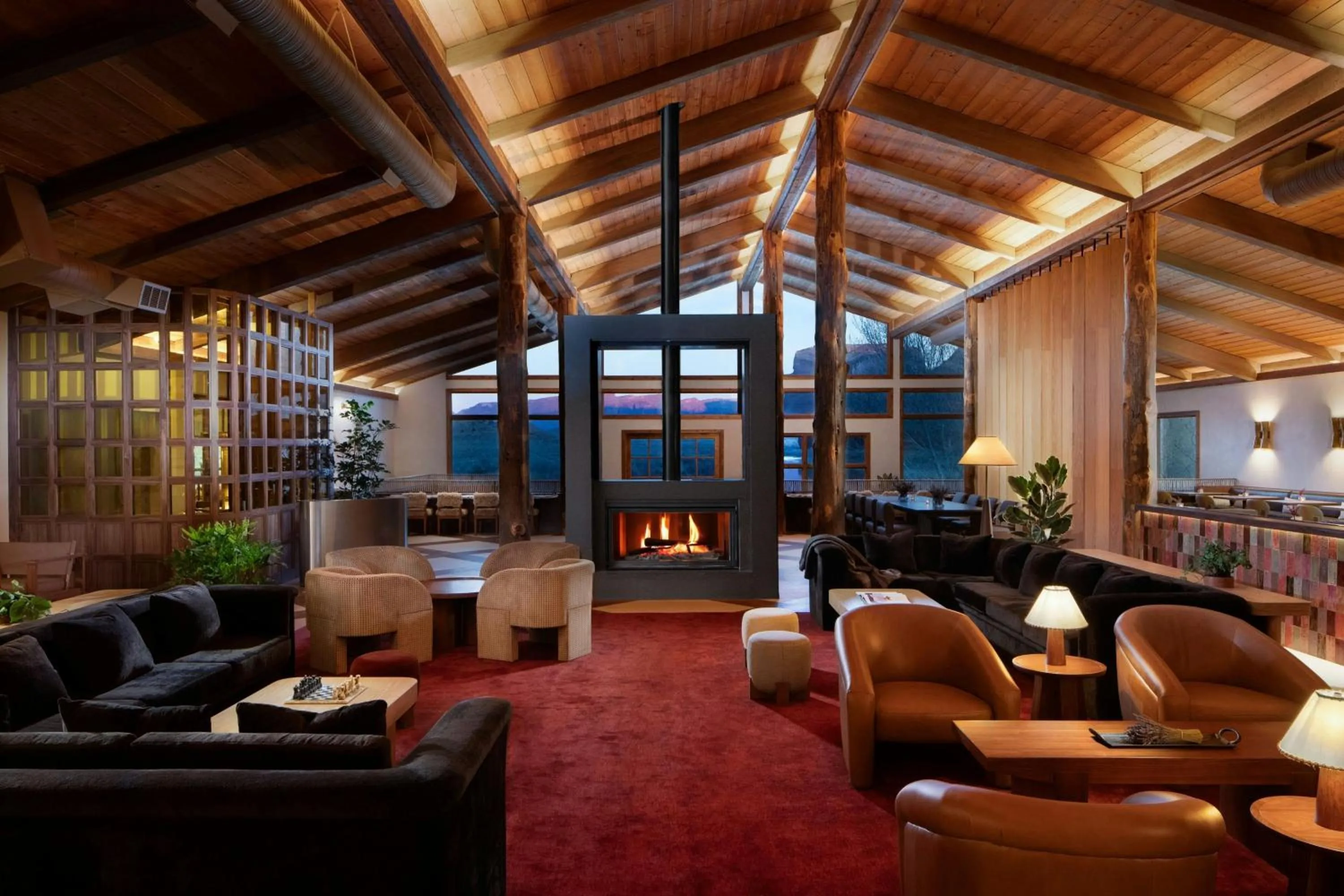 Lobby or reception in Red Cliffs Lodge Moab