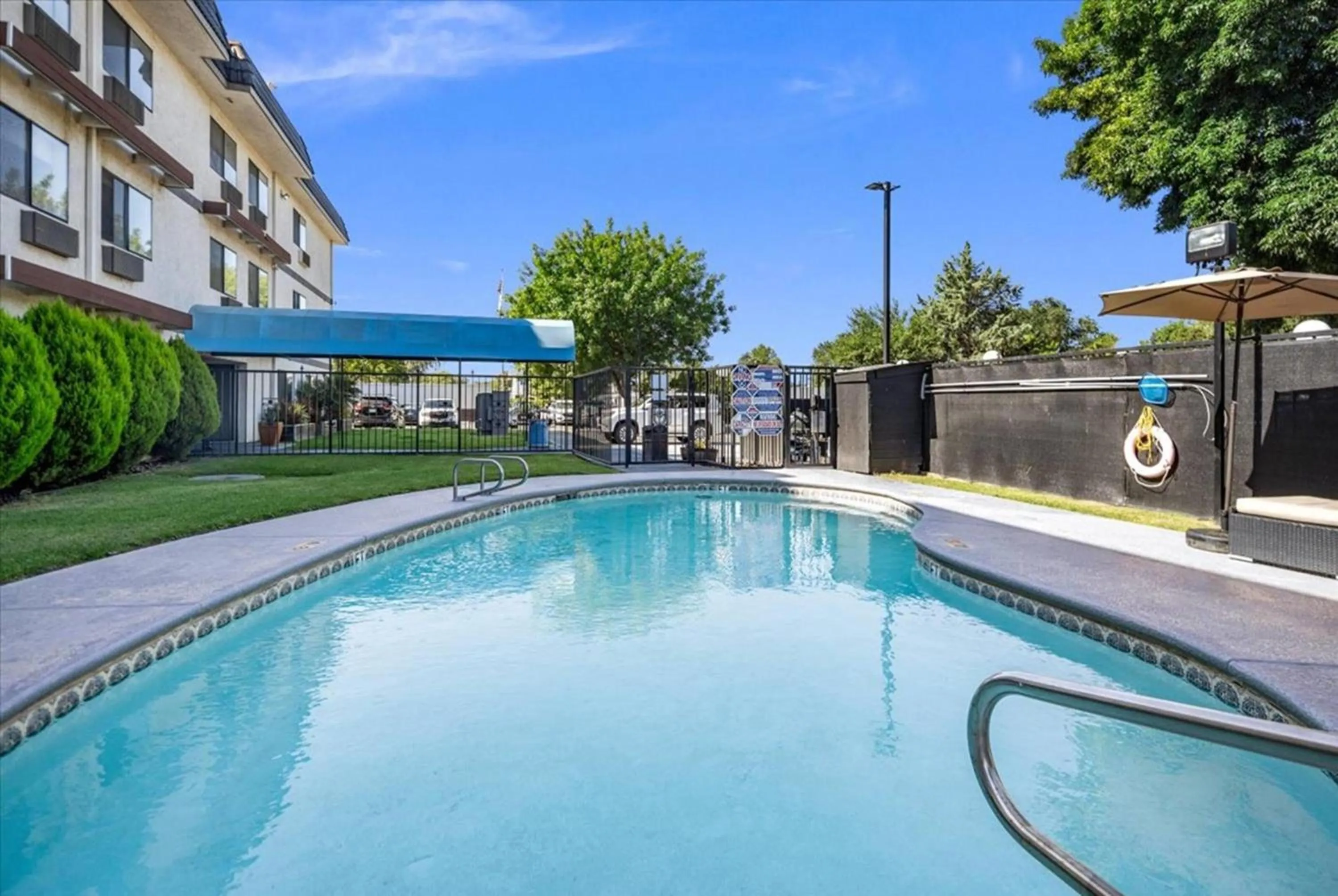Pool view in Days Inn by Wyndham Woodland