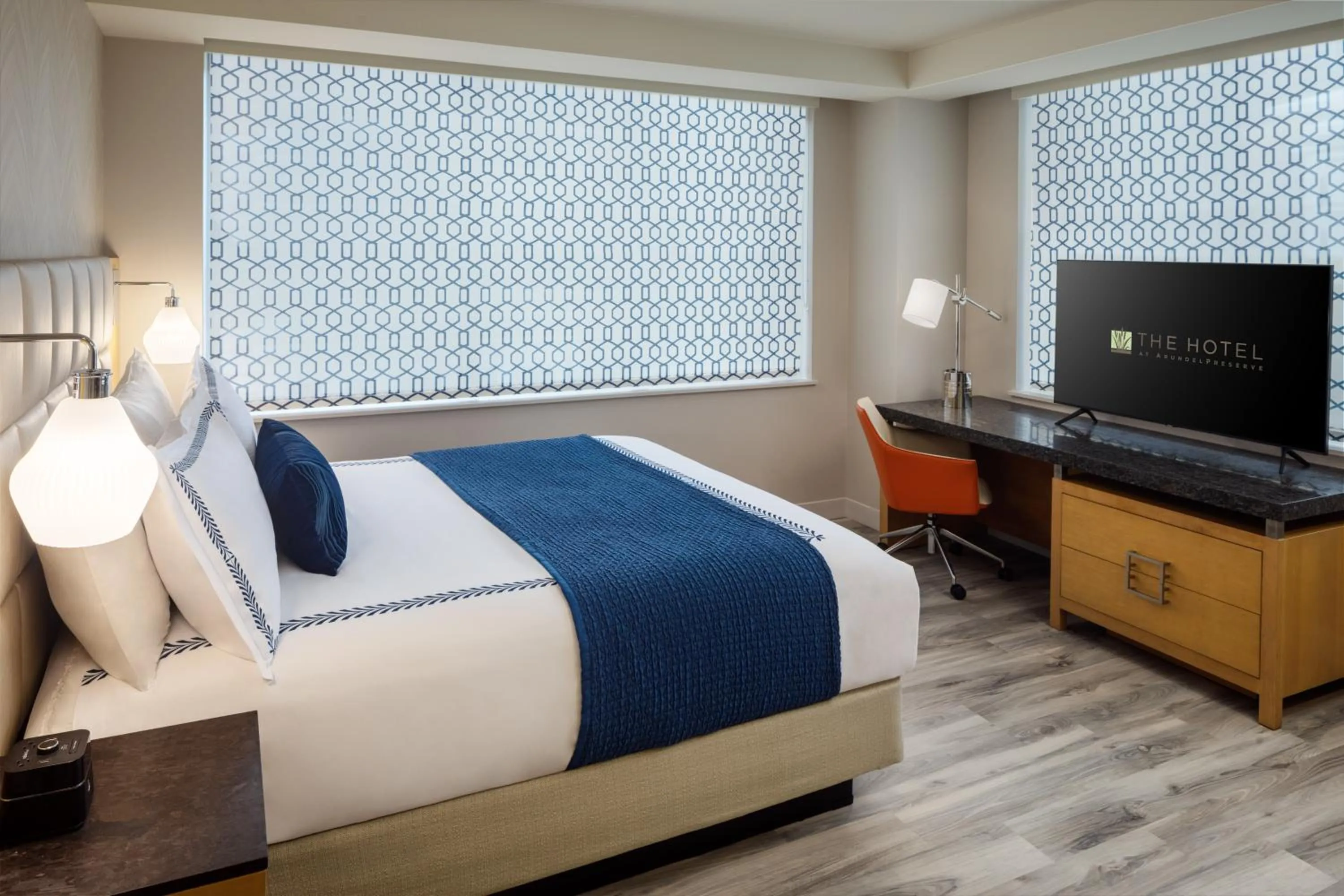 Bed in The Hotel at Arundel Preserve