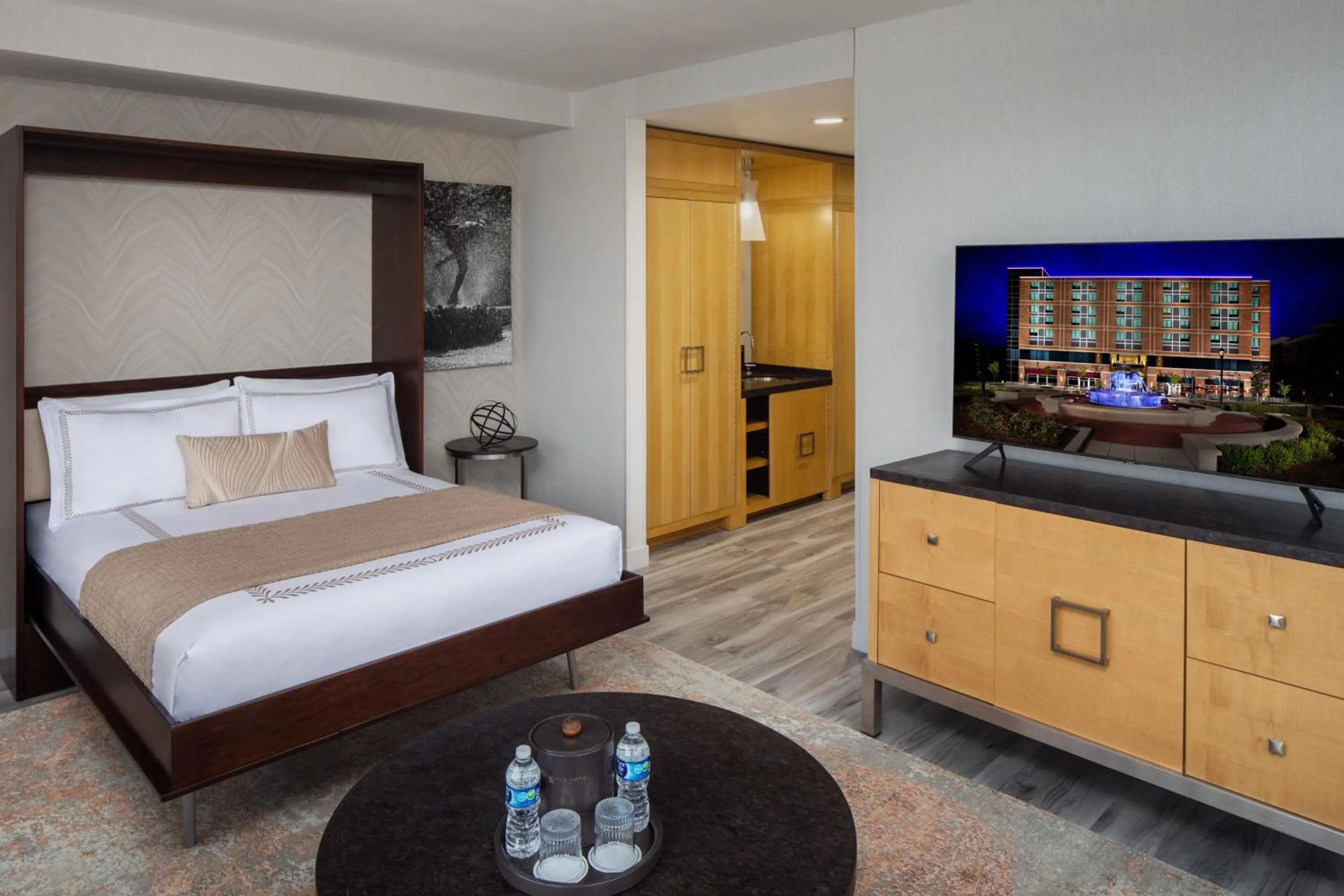 Bed in The Hotel at Arundel Preserve