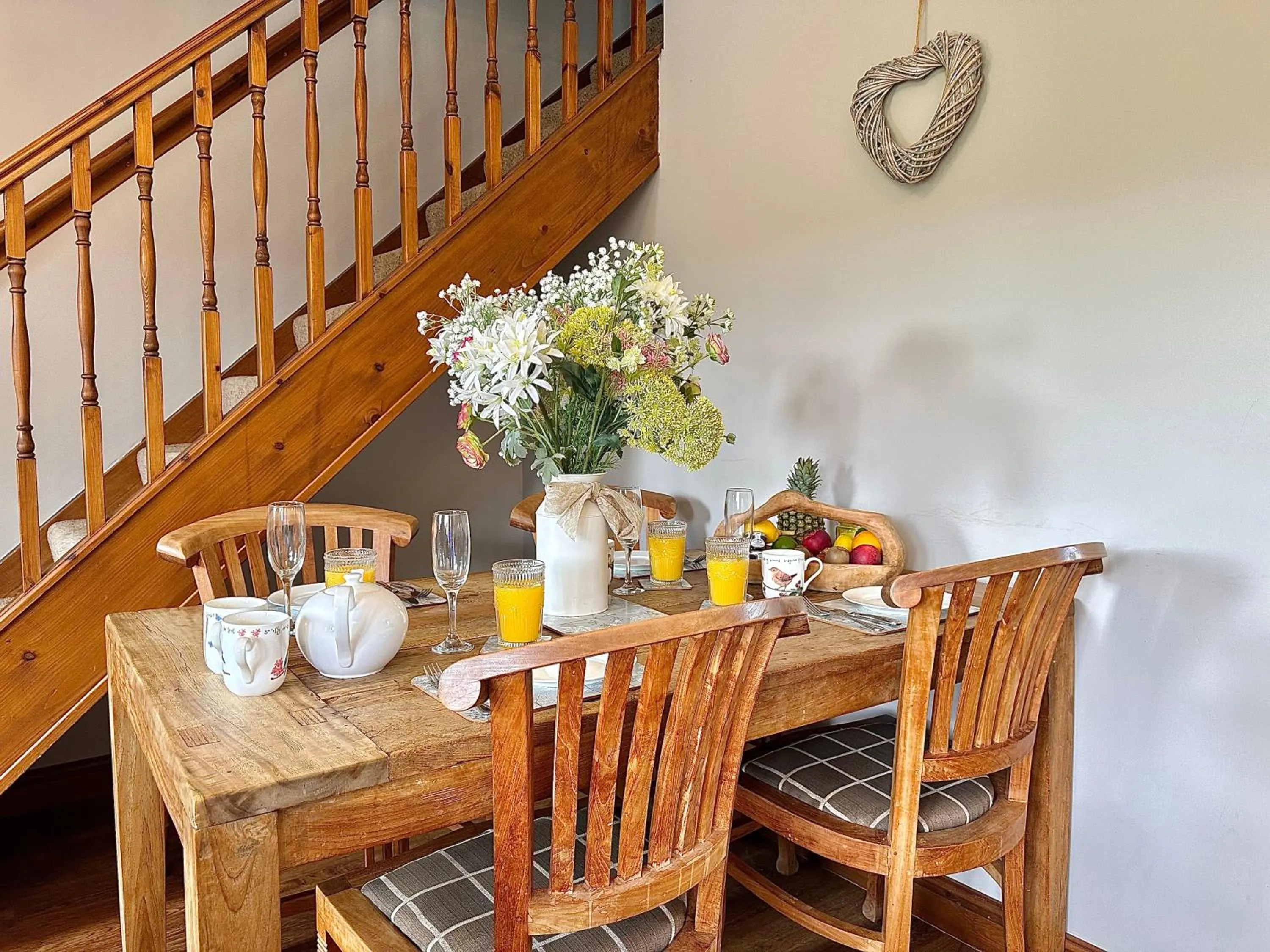 Dining area in Grange Farm Park