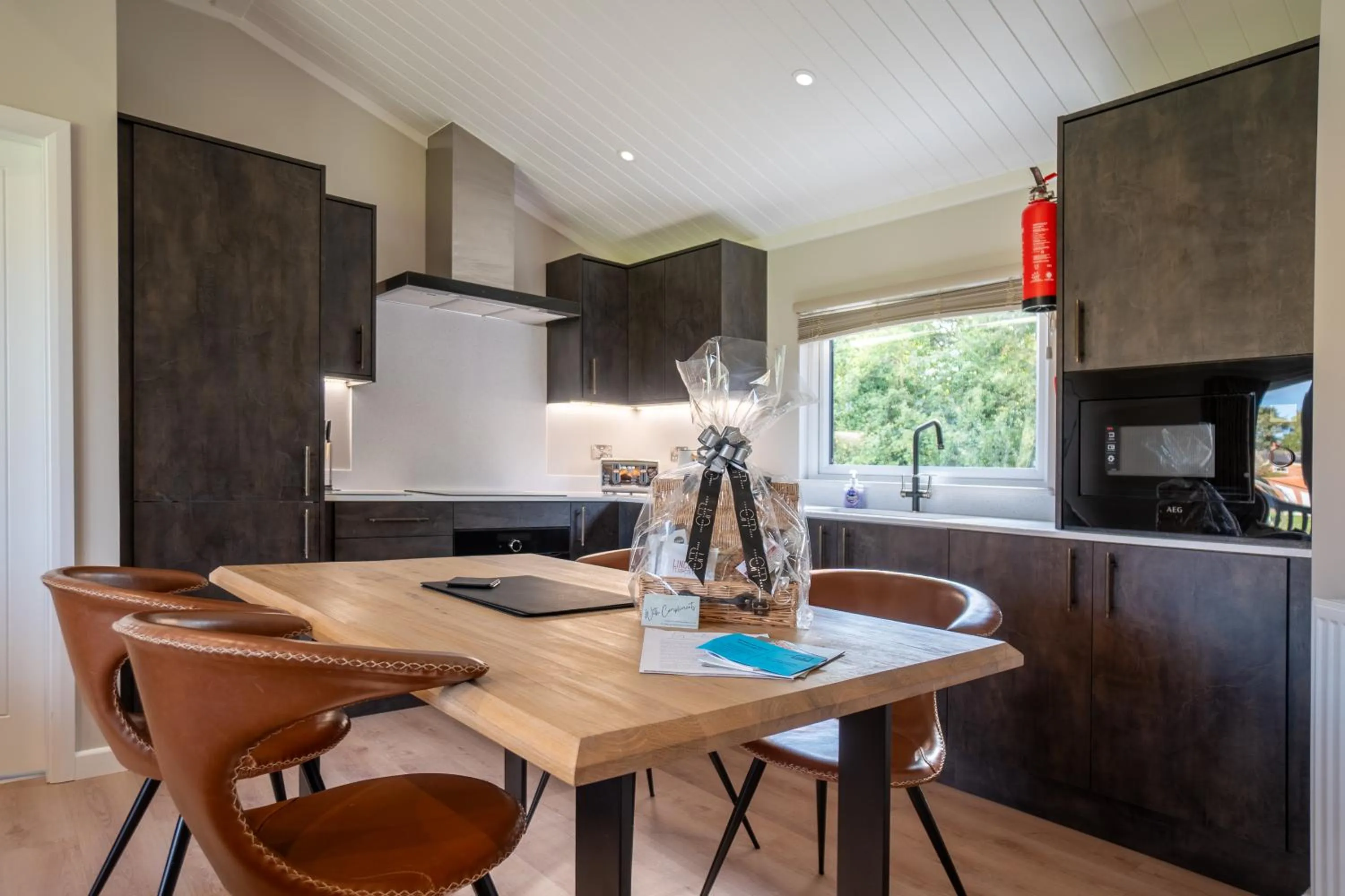 Kitchen or kitchenette in Grange Farm Park