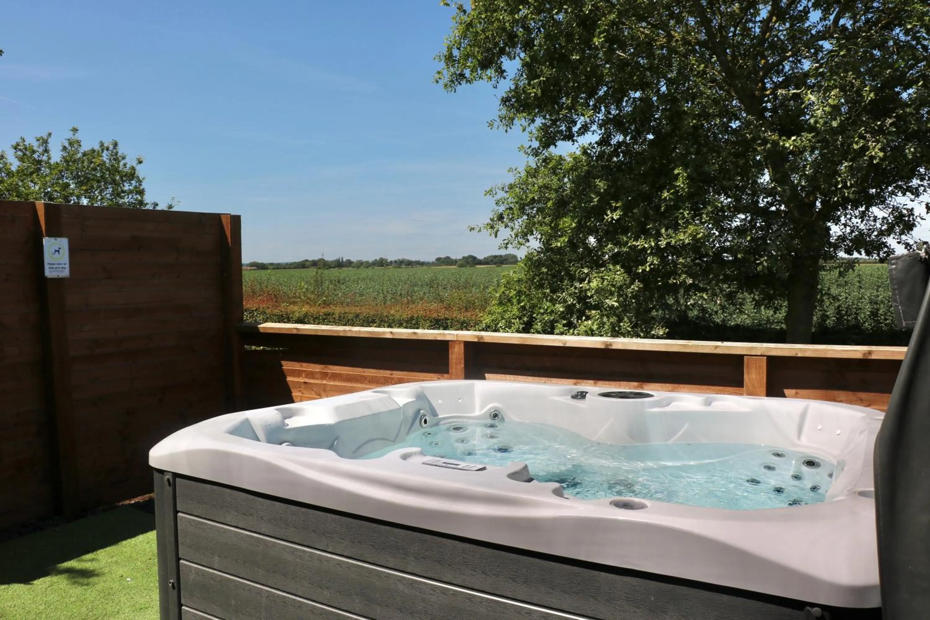 Hot Tub in Grange Farm Park
