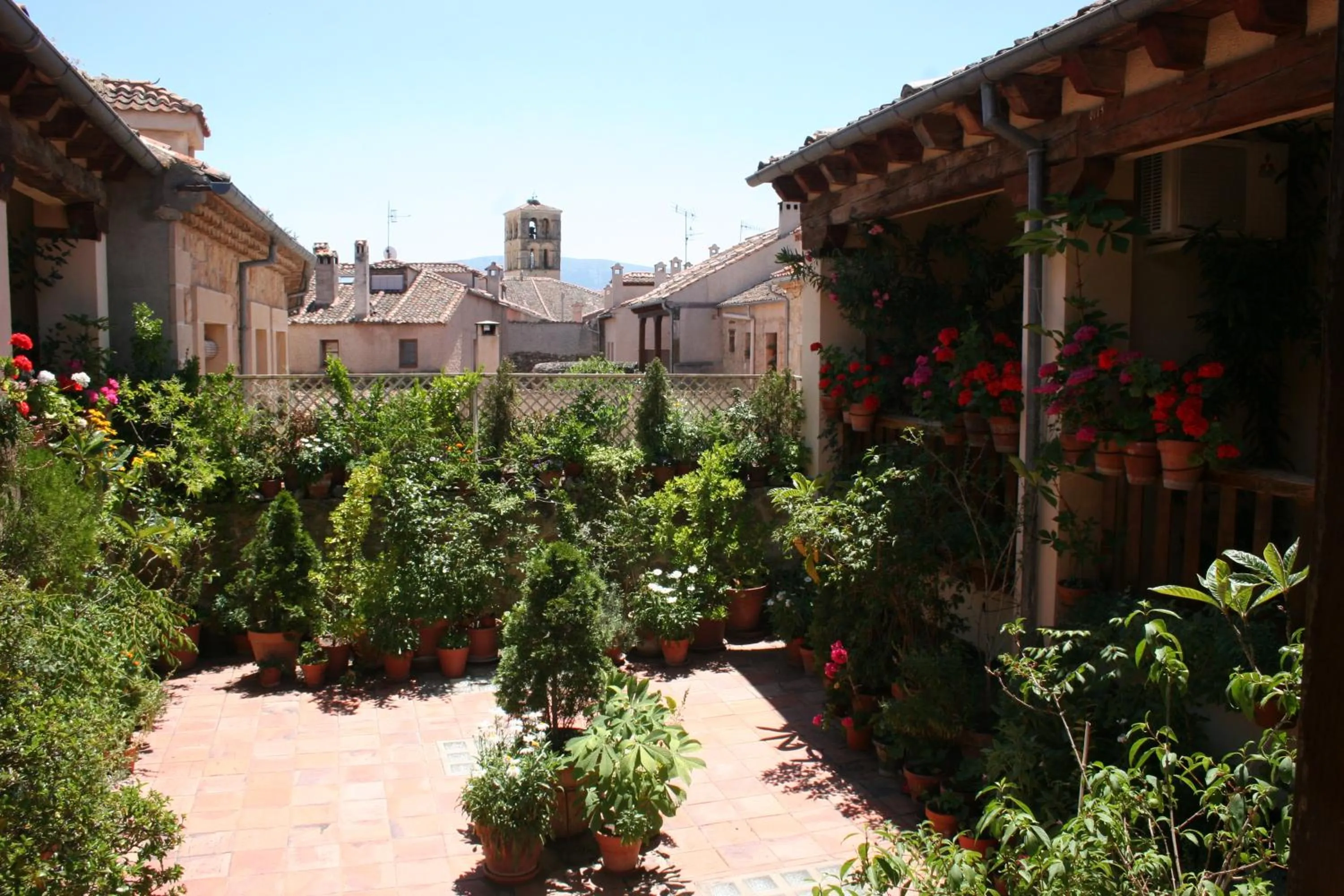 Balcony/Terrace in La Posada de Don Mariano