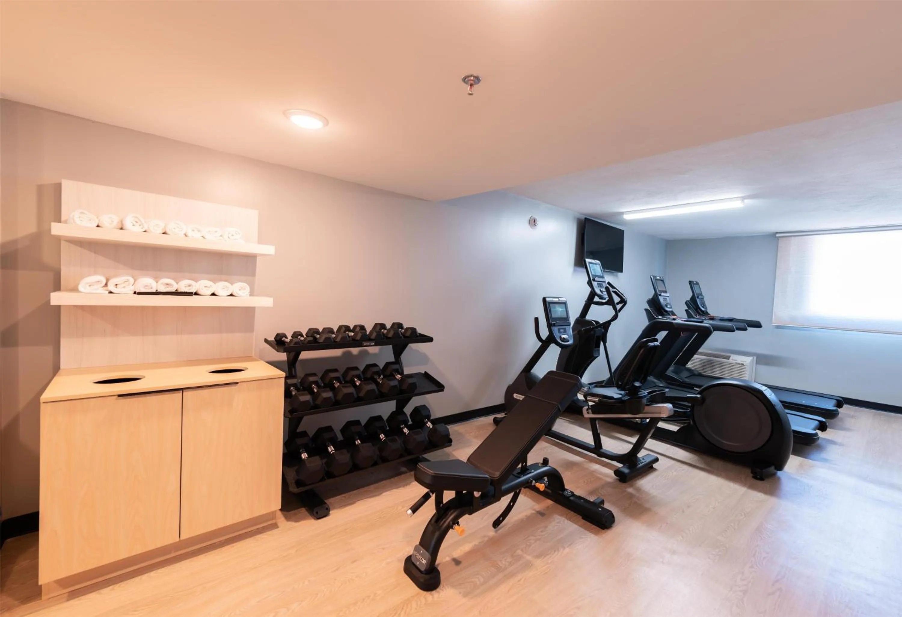 Fitness centre/facilities in Spark by Hilton Ponce