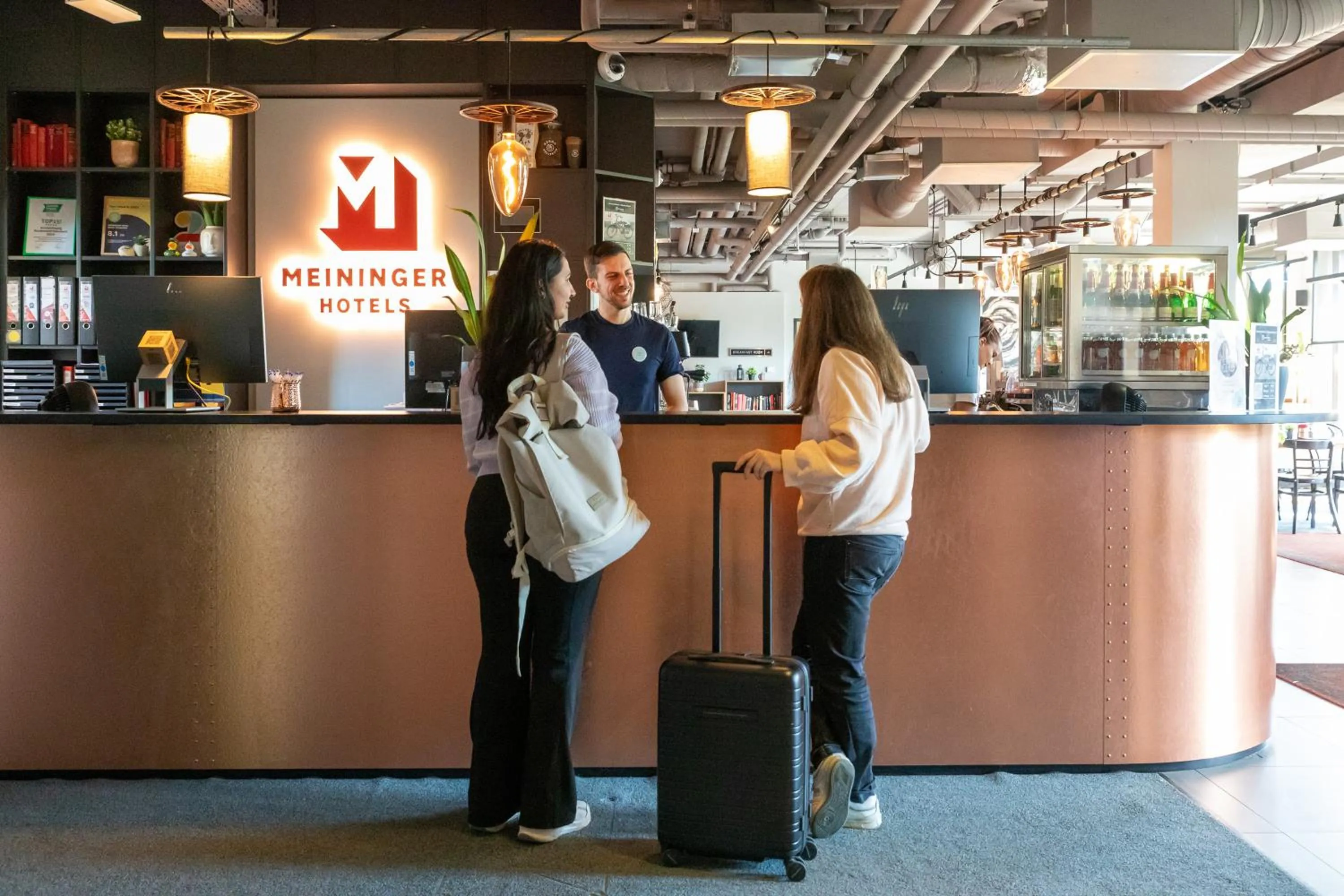 Lobby or reception in MEININGER Hotel Berlin Tiergarten