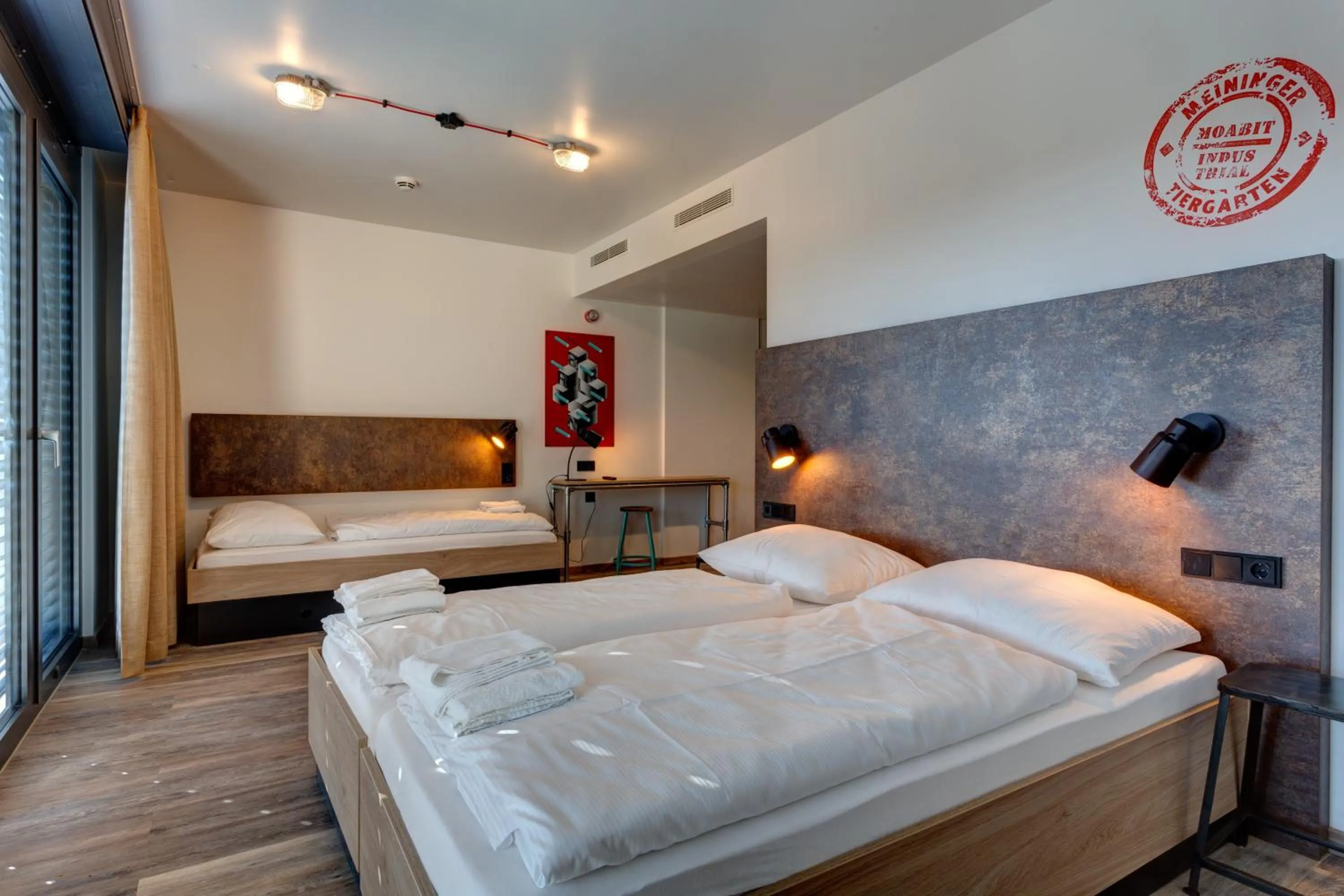 Photo of the whole room, Bed in MEININGER Hotel Berlin Tiergarten