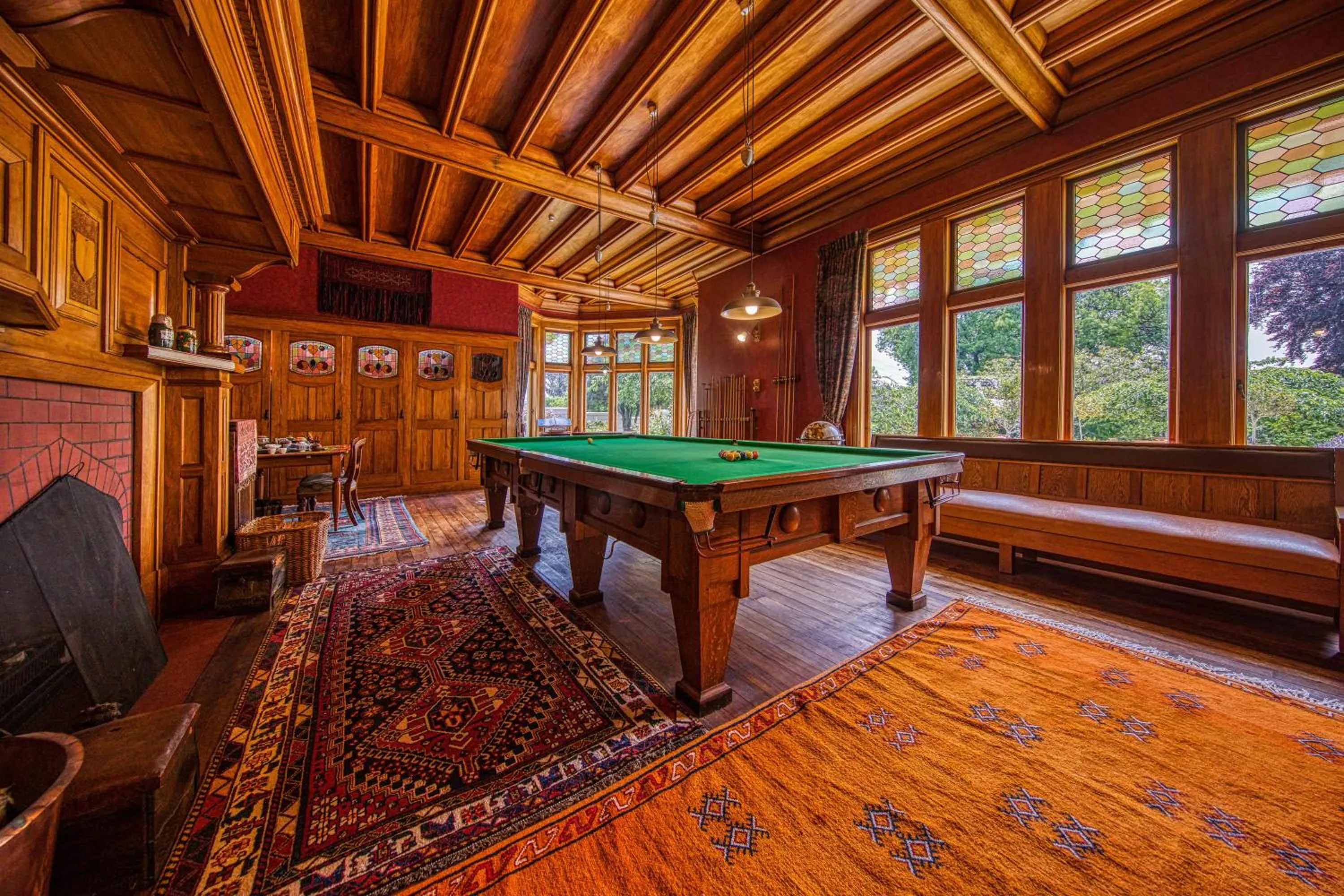 Billiard in Pen-y-bryn Lodge
