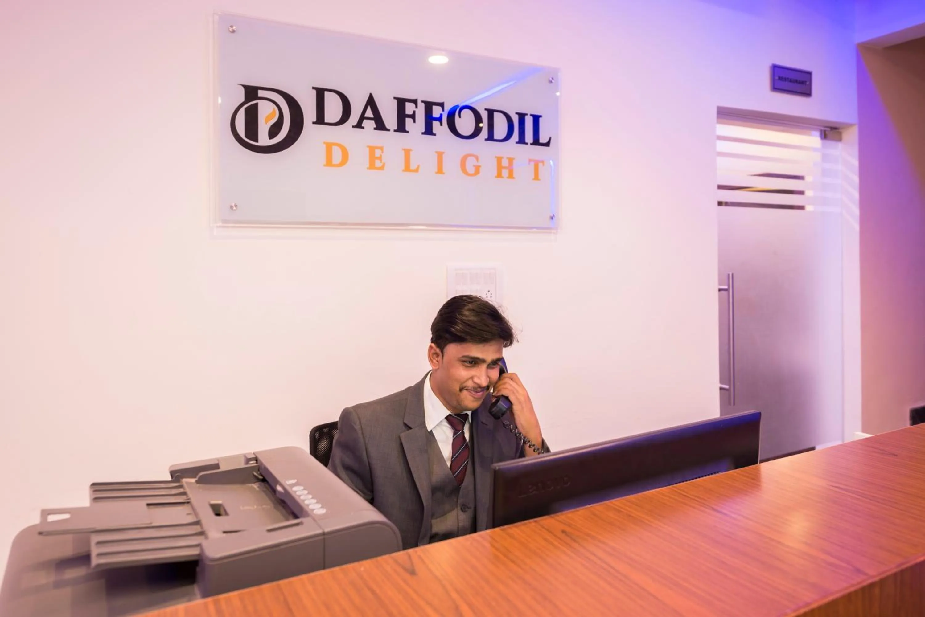 Property logo or sign in Daffodil Delight - Manyata Tech Park