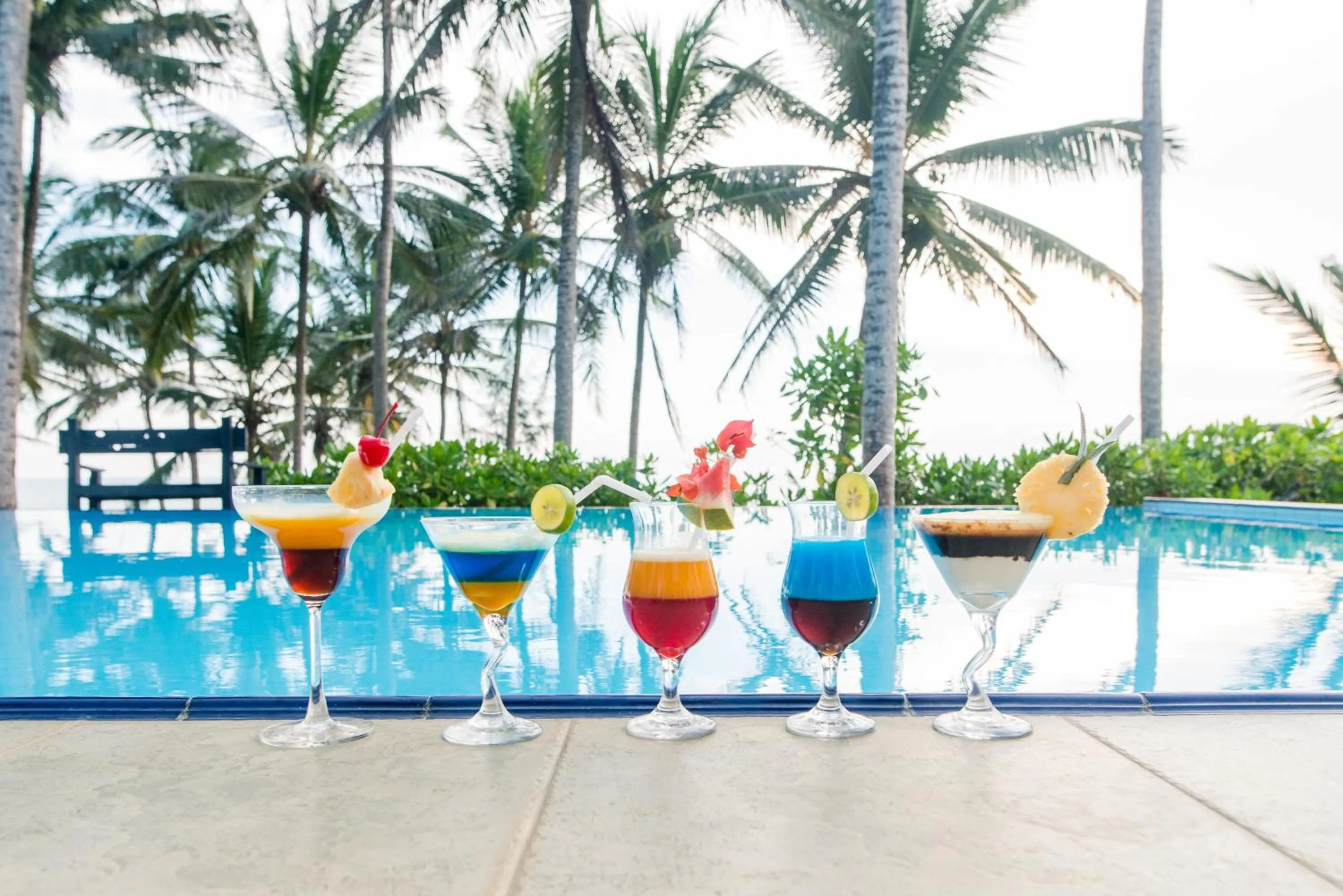 Alcoholic drinks in Turtle Bay Boutique Hotel