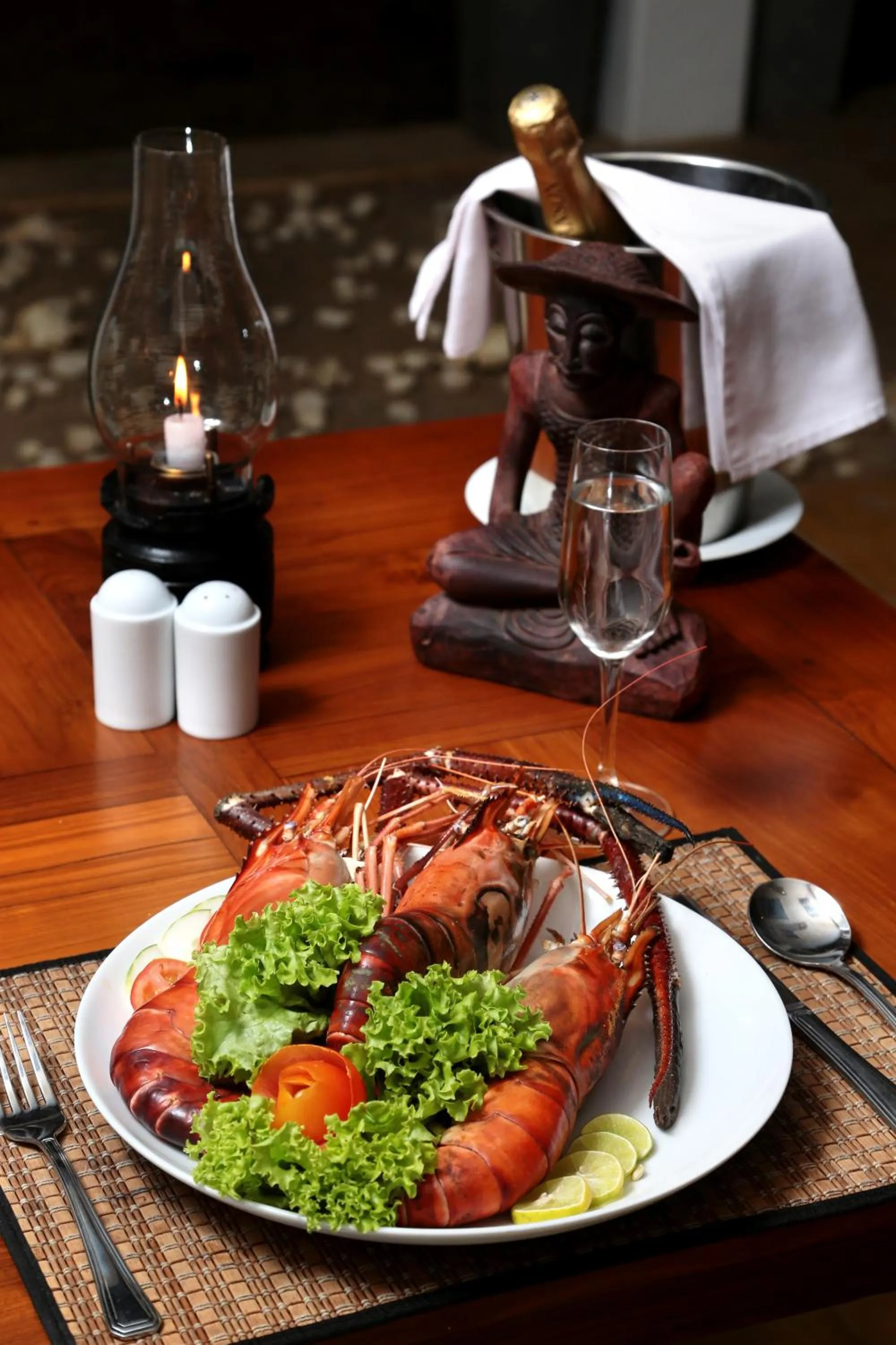 Dinner in Turtle Bay Boutique Hotel