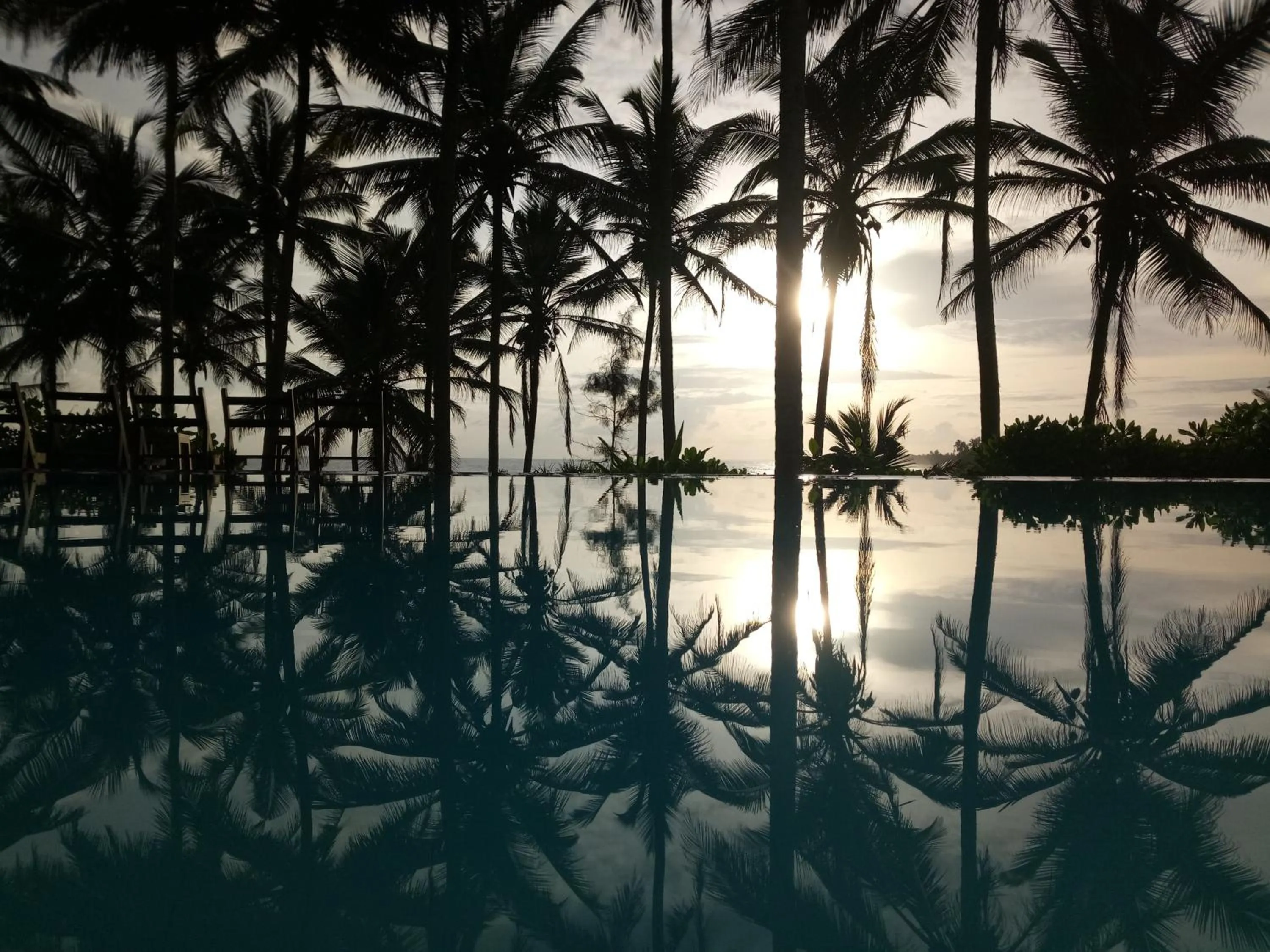 Pool view in Turtle Bay Boutique Hotel