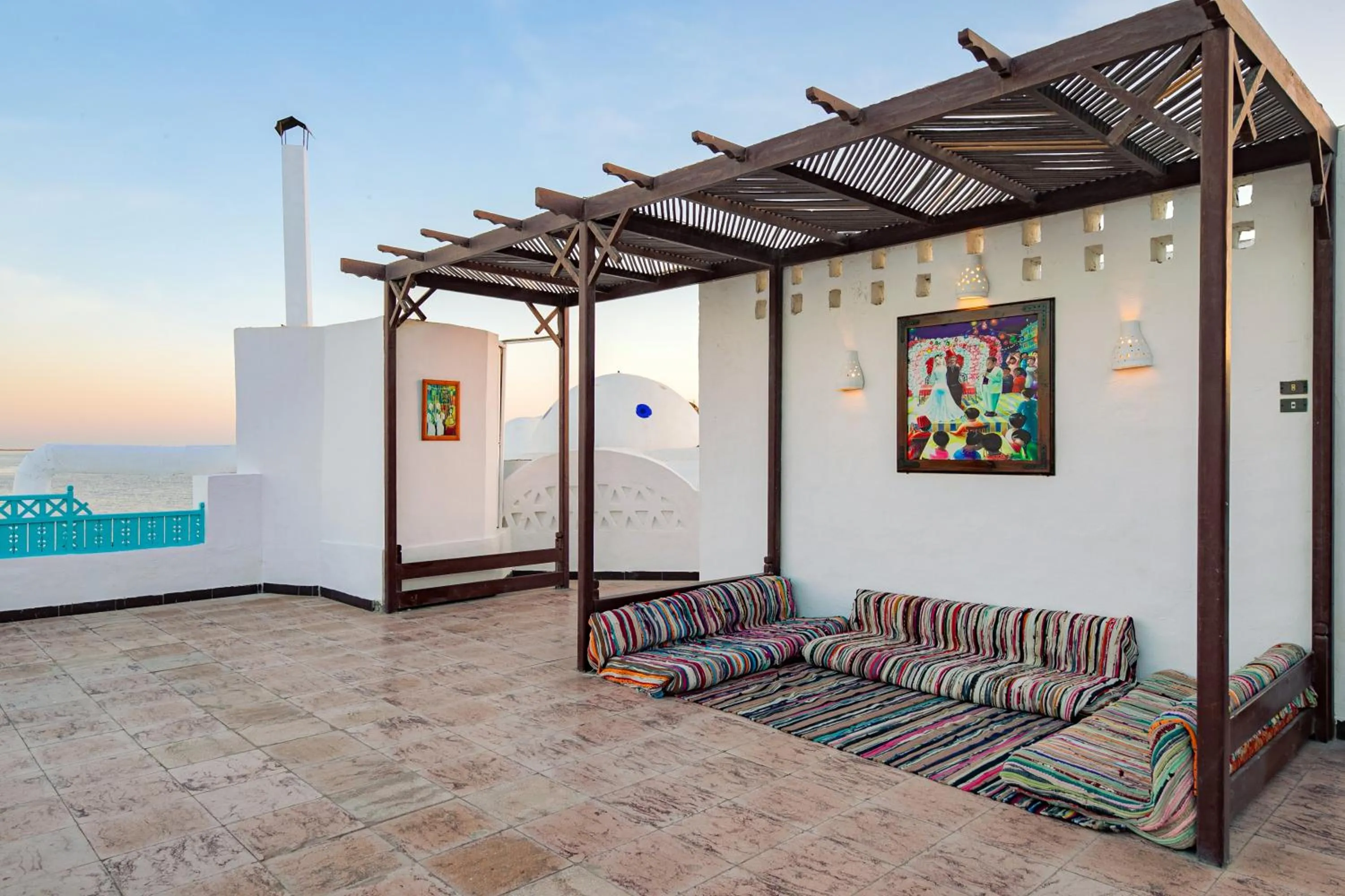 Seating area in Arabella Azur Resort